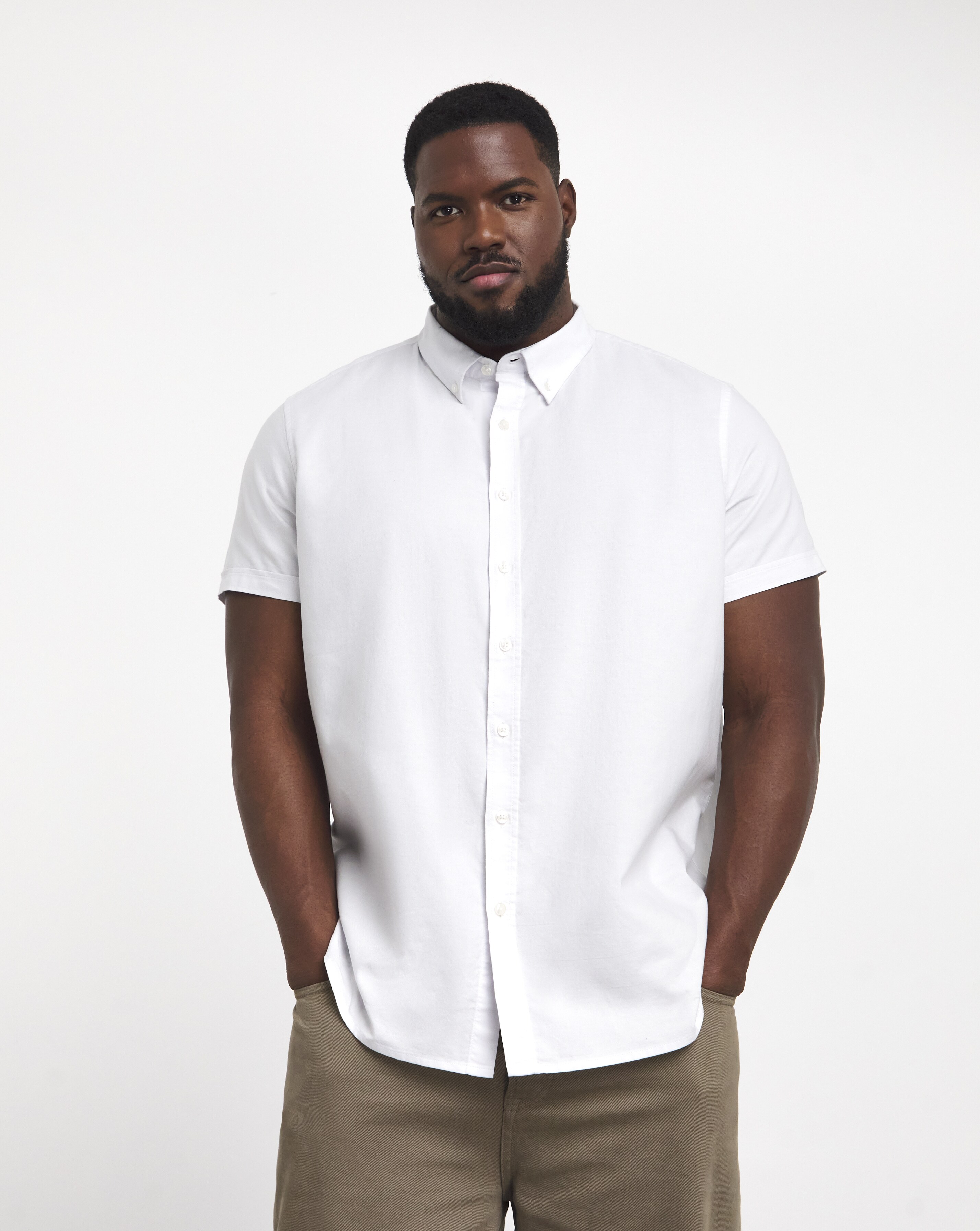Short Sleeve Oxford Shirt Long