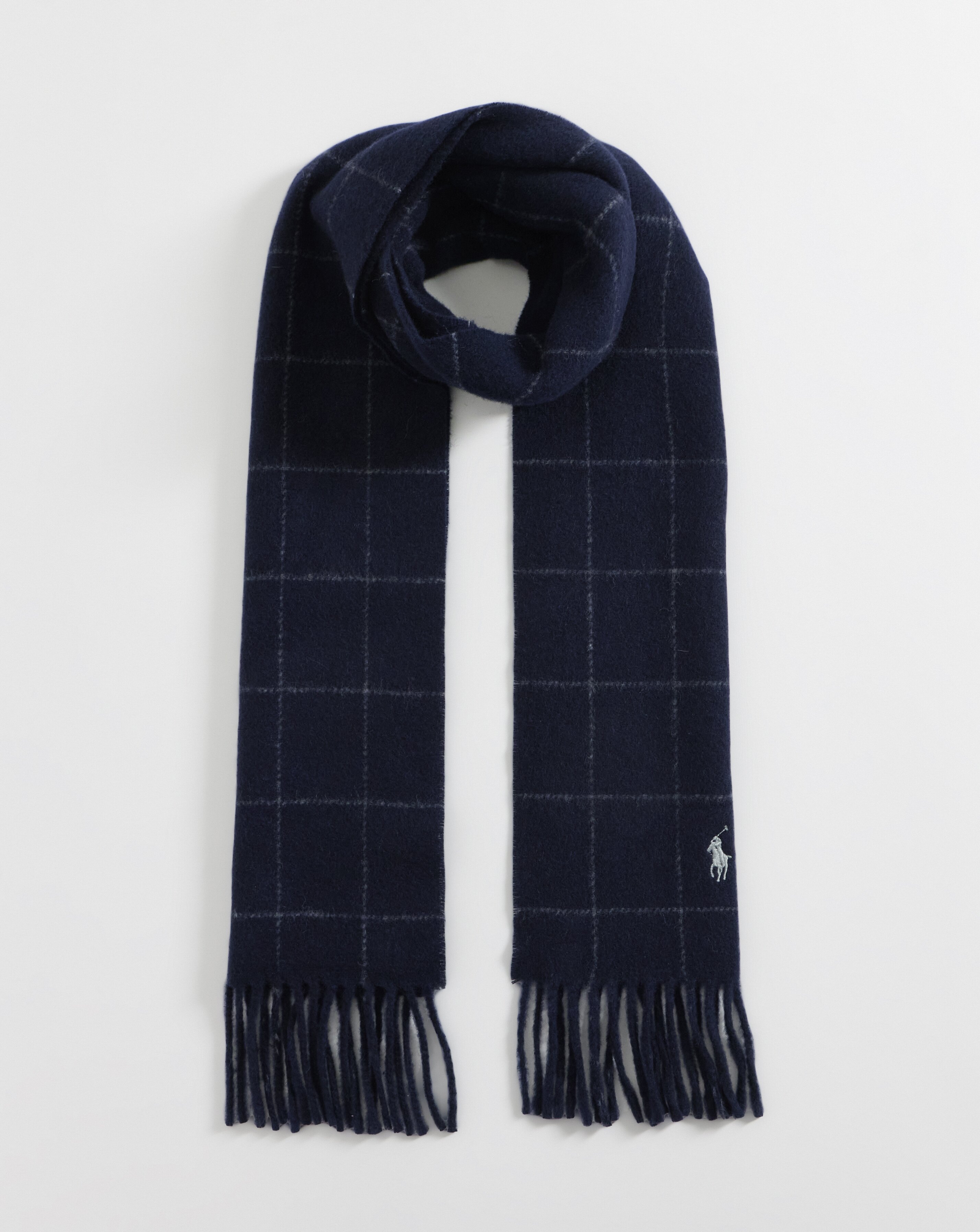 Polo Ralph Lauren Check Scarf - Navy