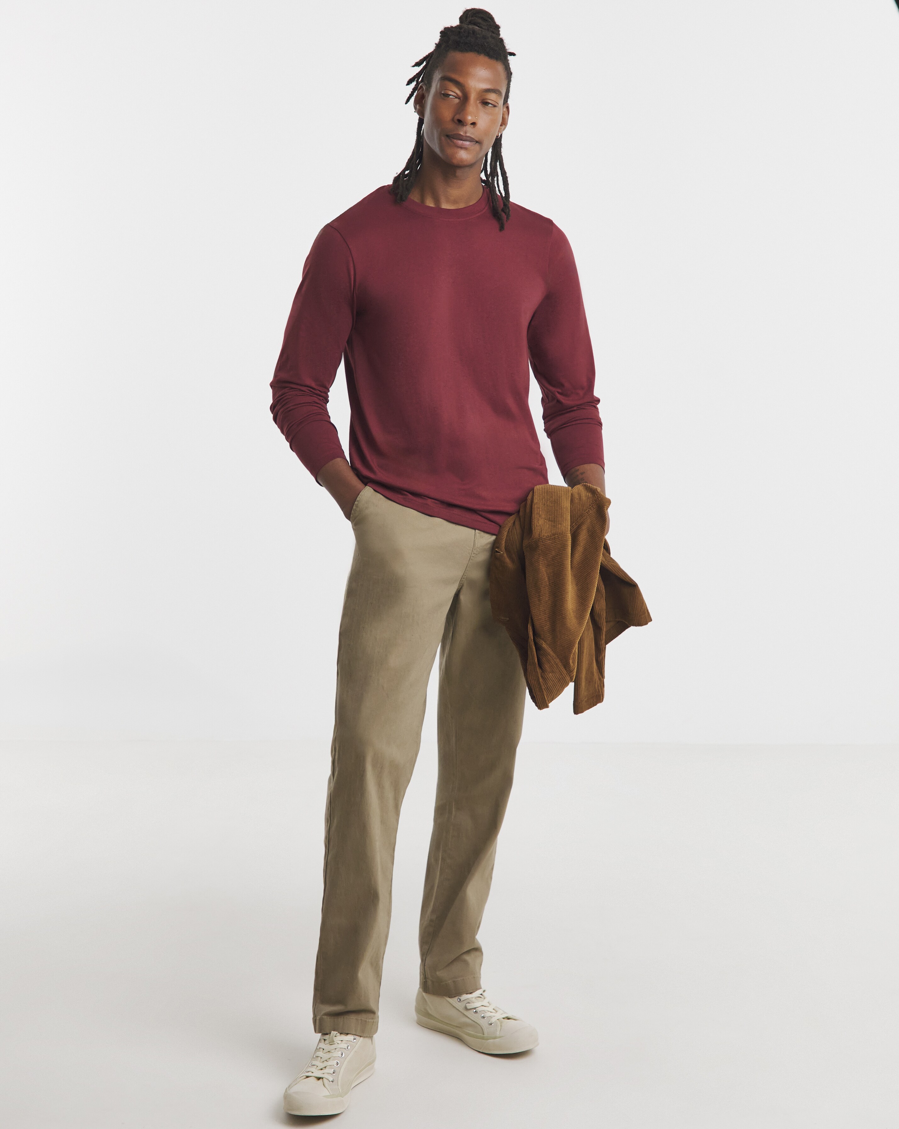 Long Sleeve Crew Neck T-Shirt