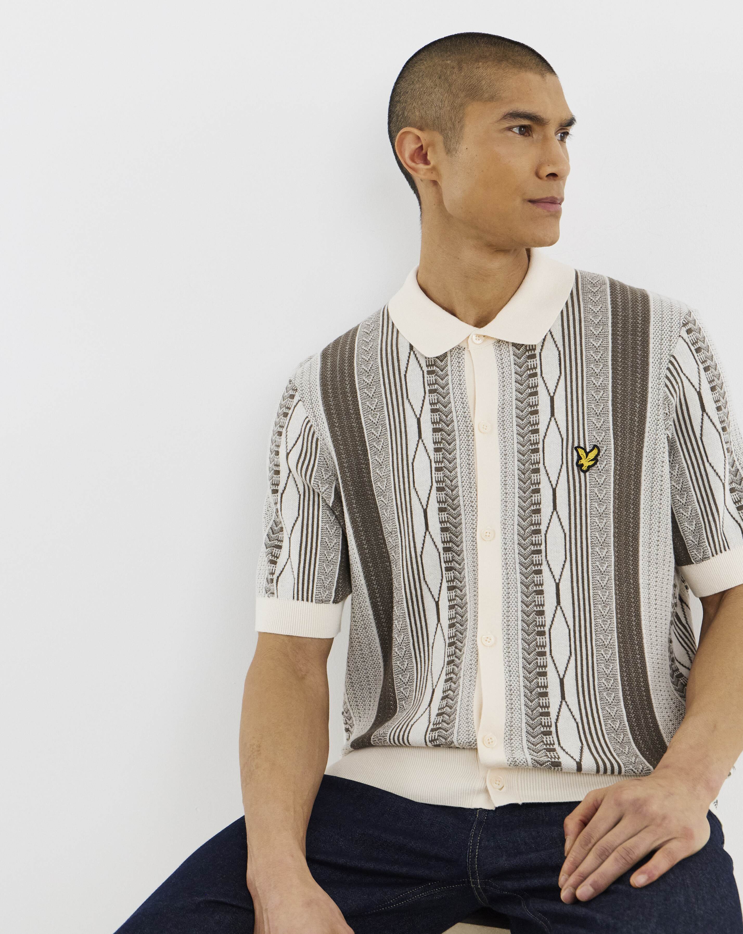 Lyle & Scott Brocade Jacquard Shirt