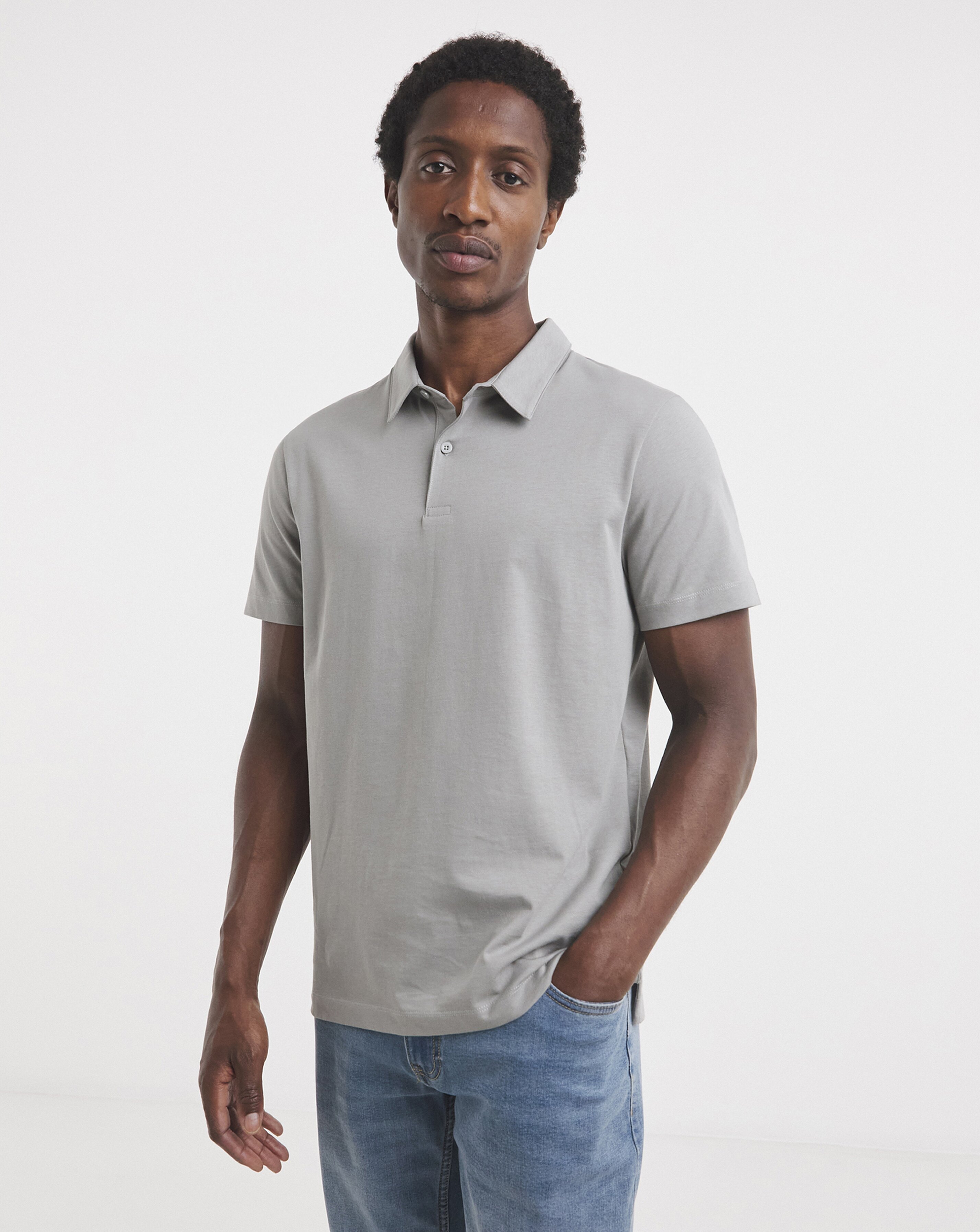 Jersey Polo Long