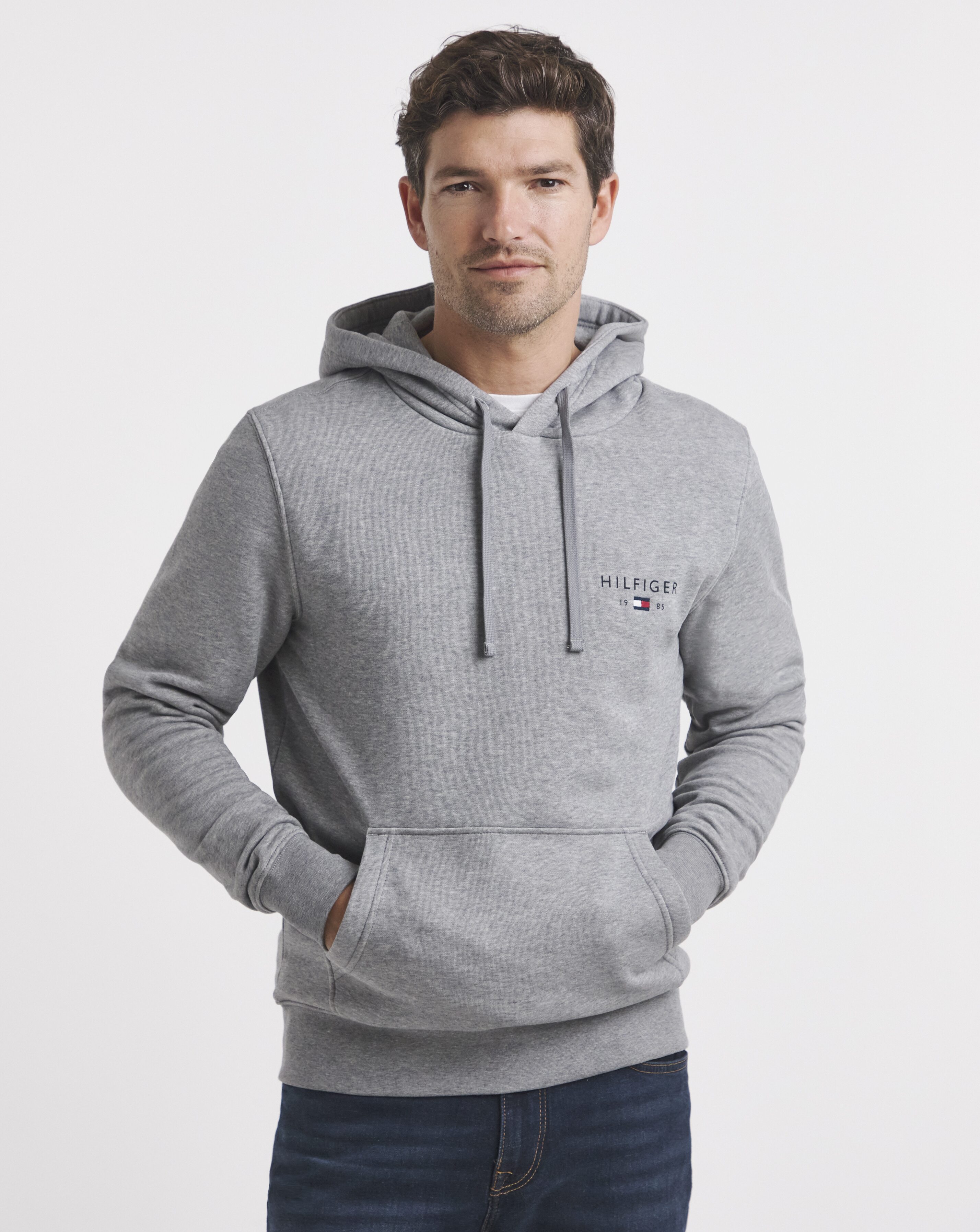 Tommy Hilfiger Hoodie - Grey Heather