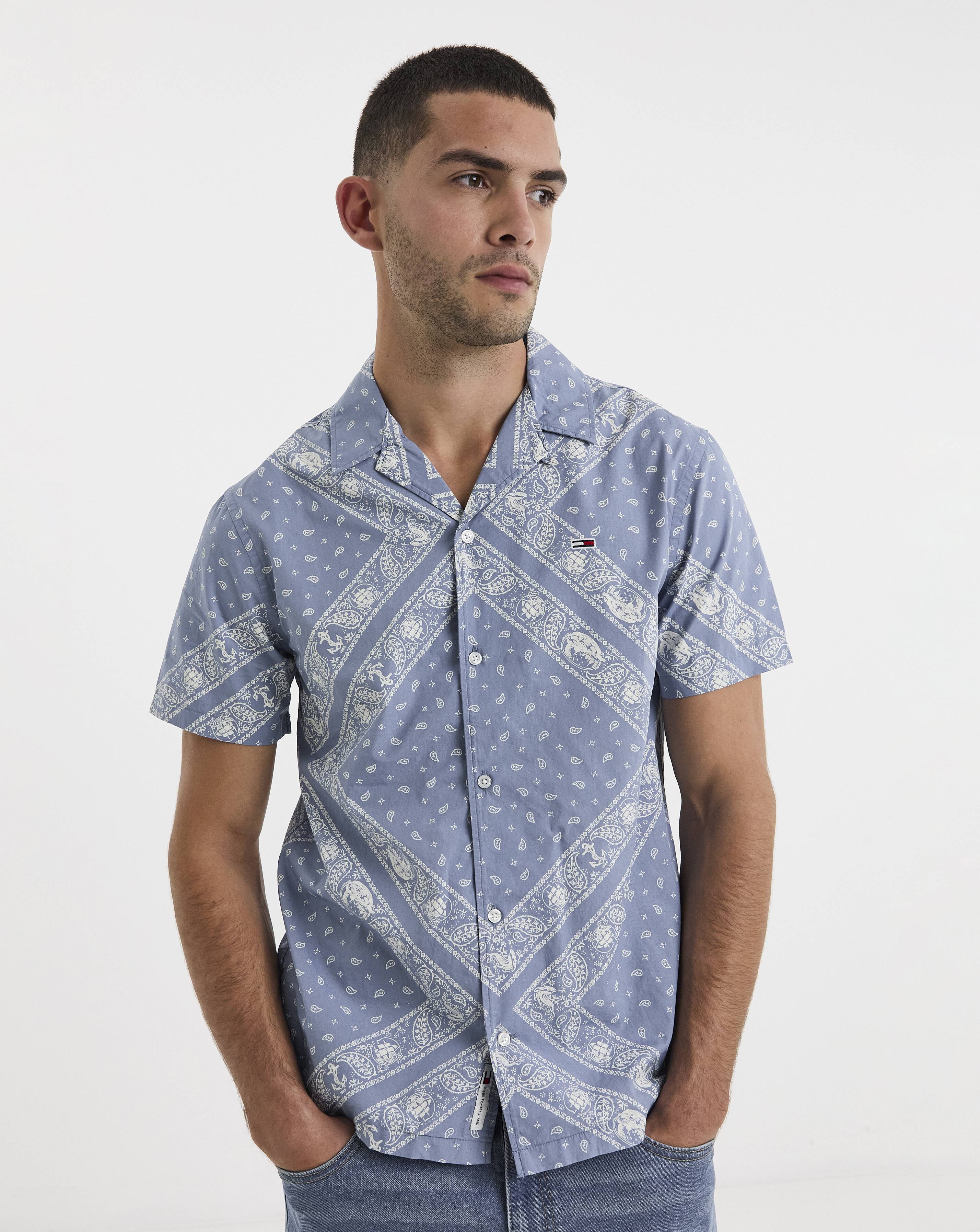 Tommy Jeans Bandana Print Shirt