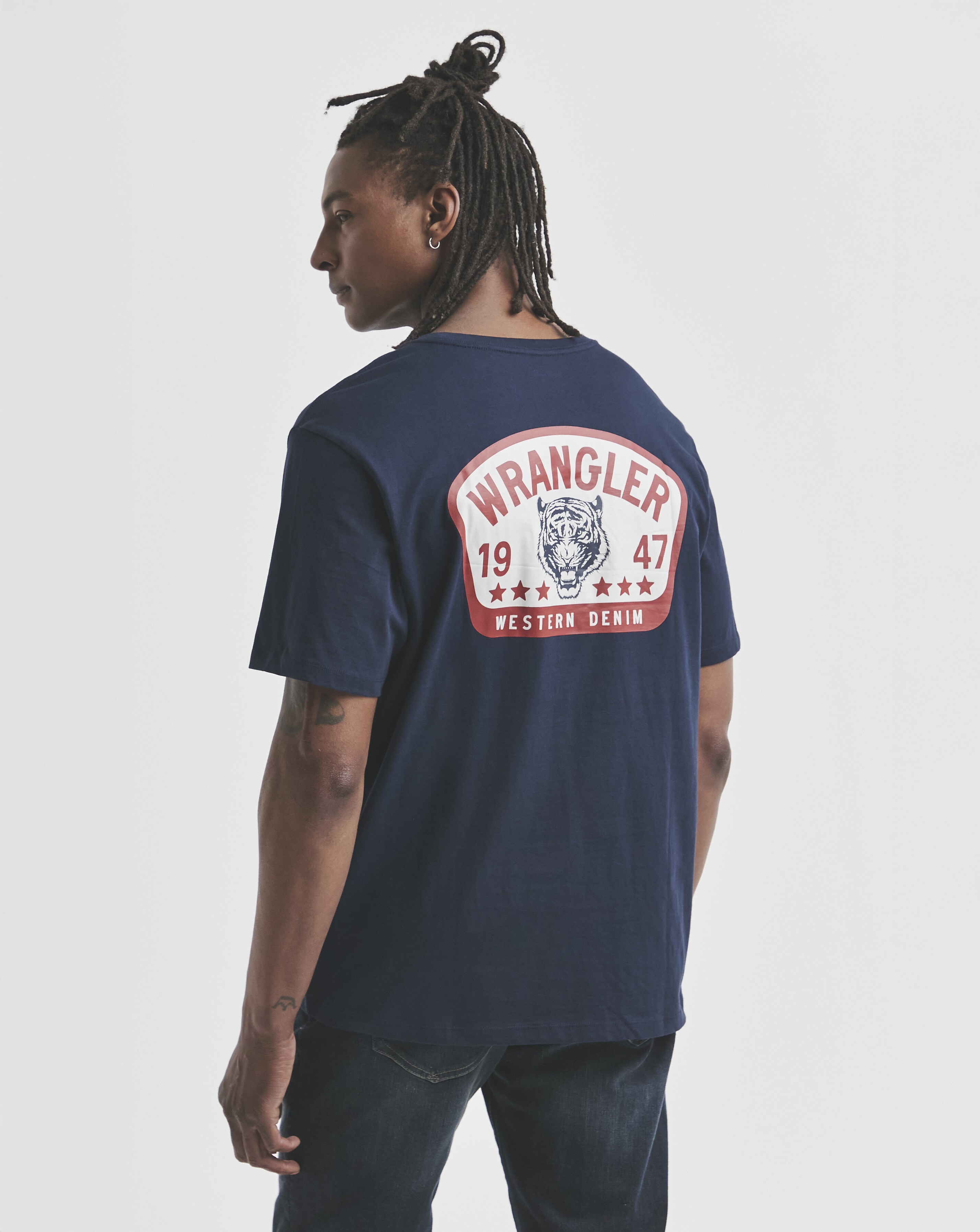 Wrangler Graphic T-Shirt Navy