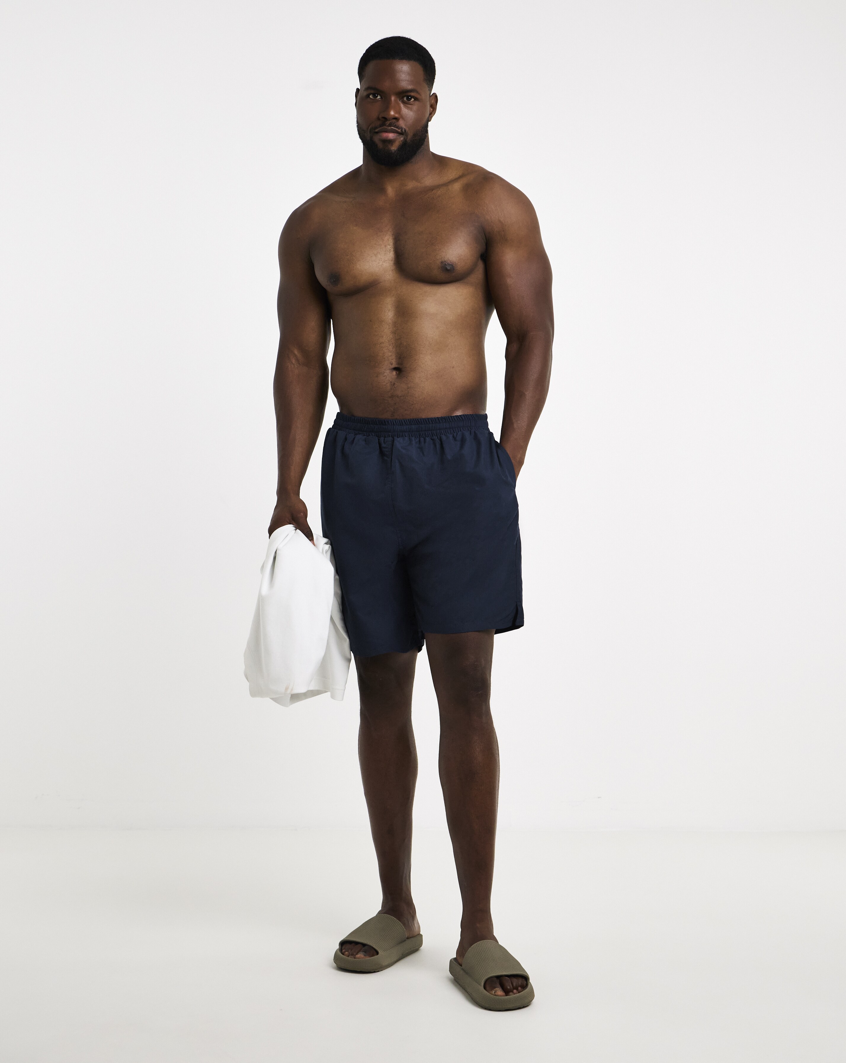 Long Length Quick Dry Swimshorts