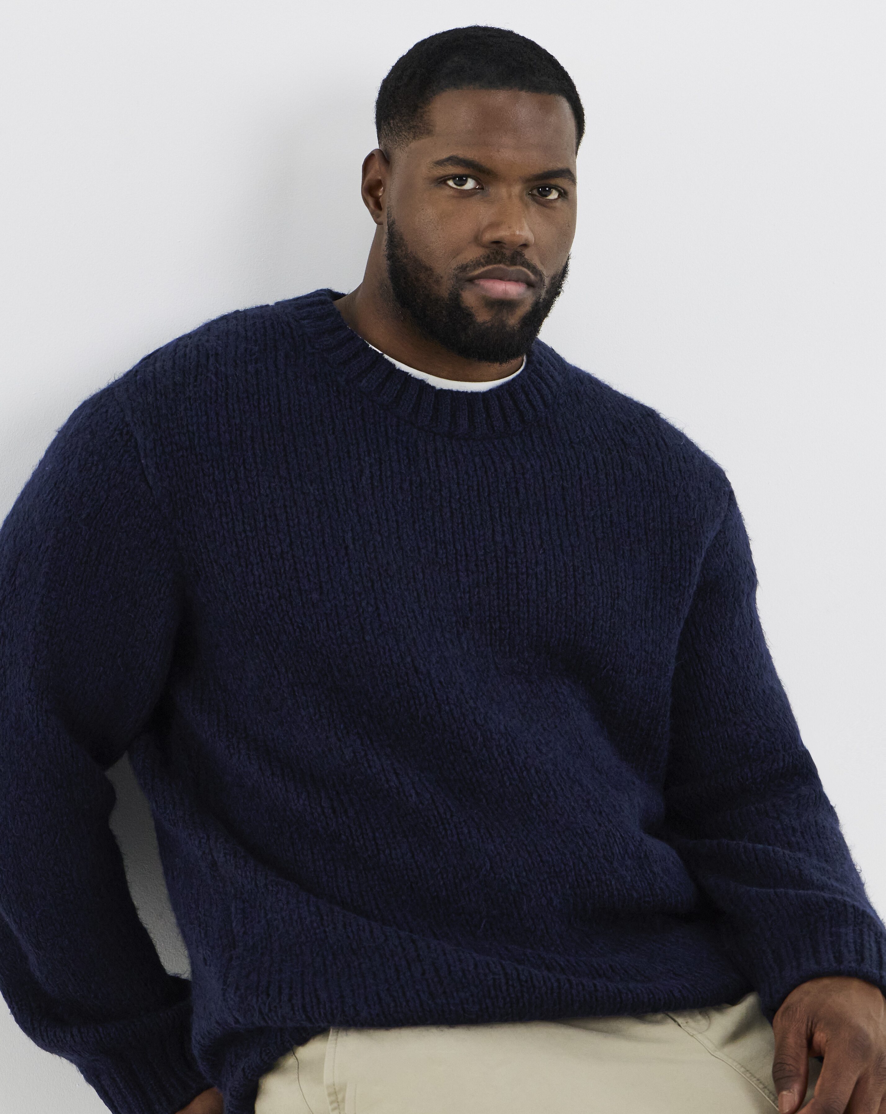 Jack & Jones Men's Jumper - Navy - 2XL