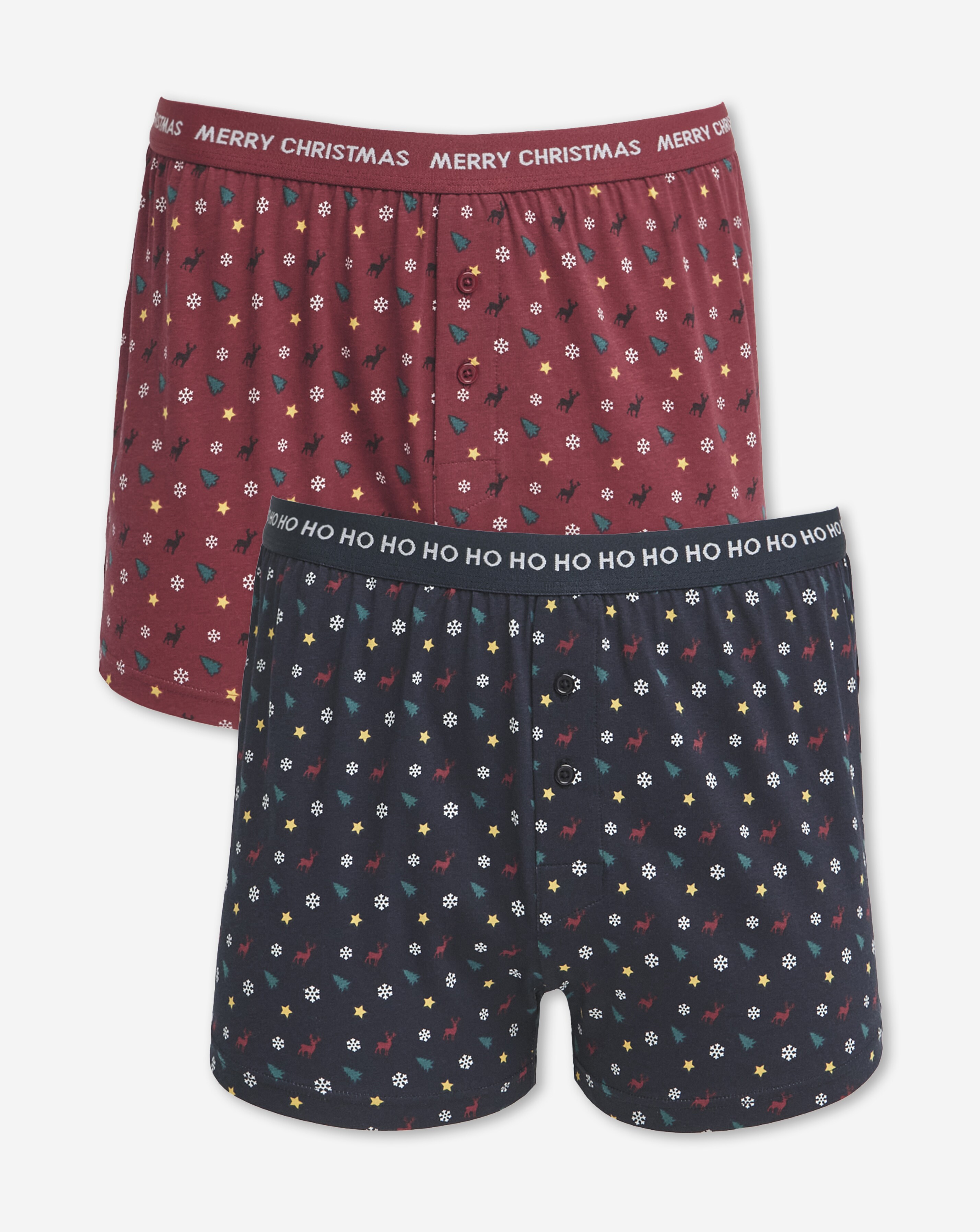 2PK Novelty Loose Boxers