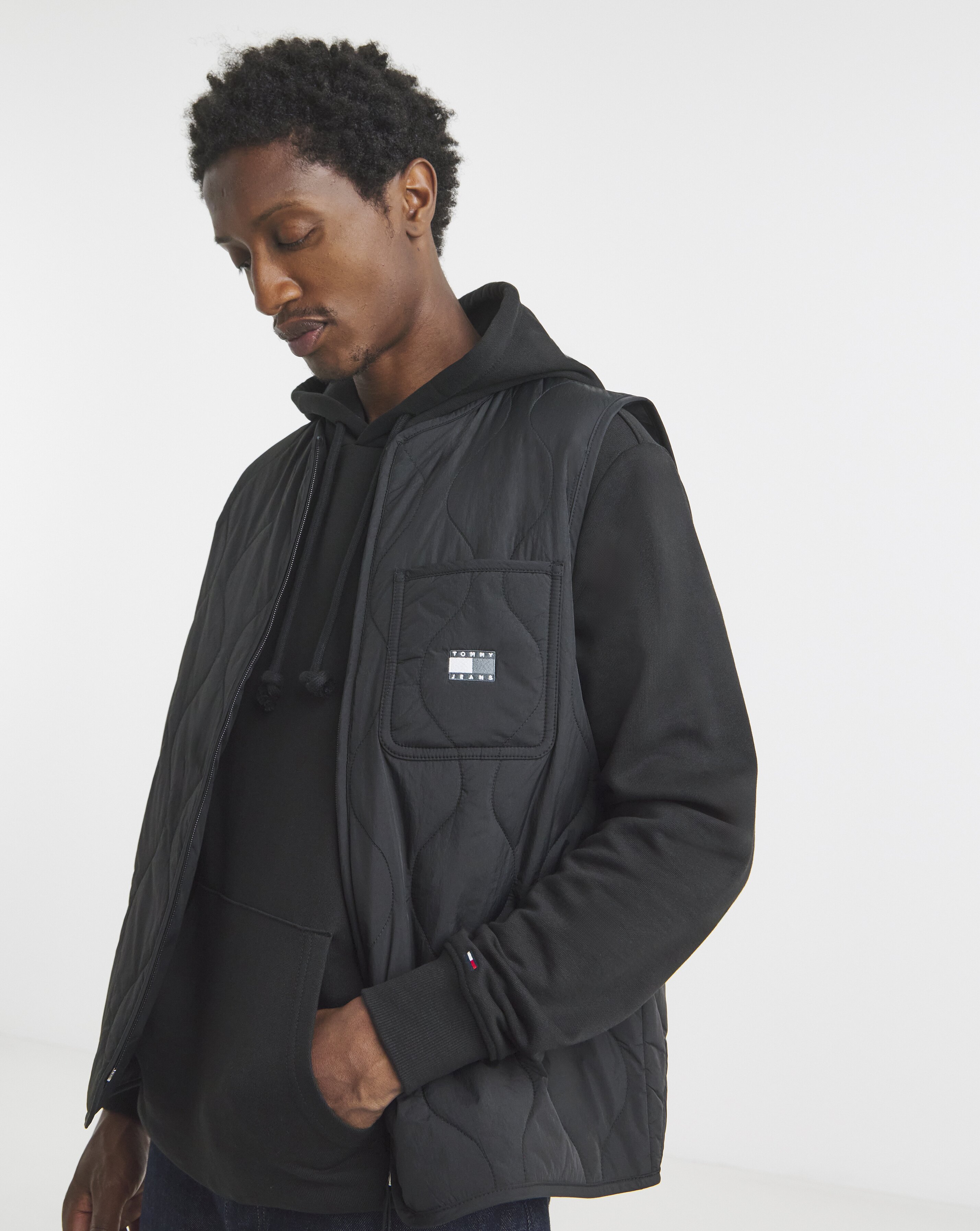 Tommy Jeans Gilet - Black