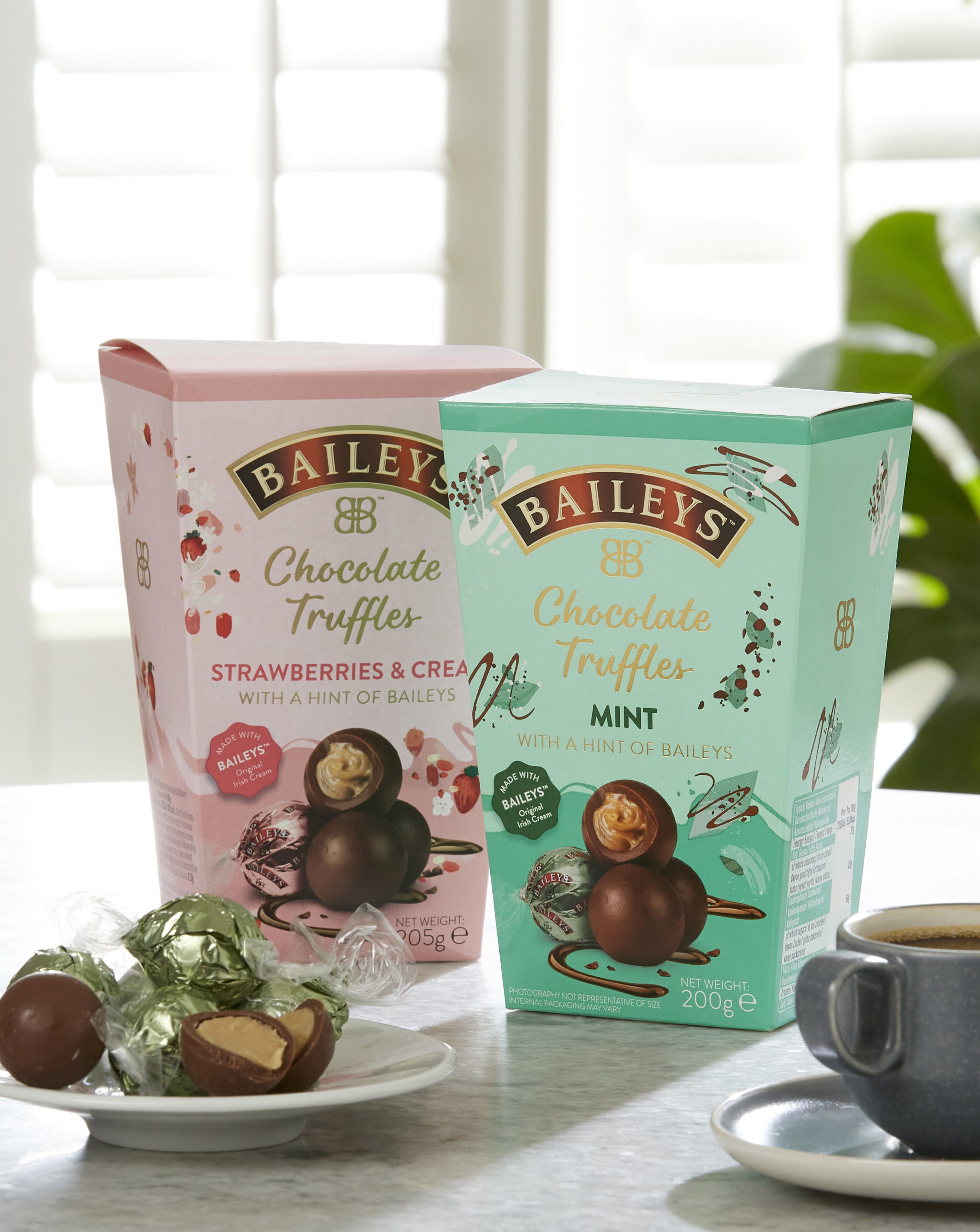 Baileys Mint & Strawberry truffle bundle