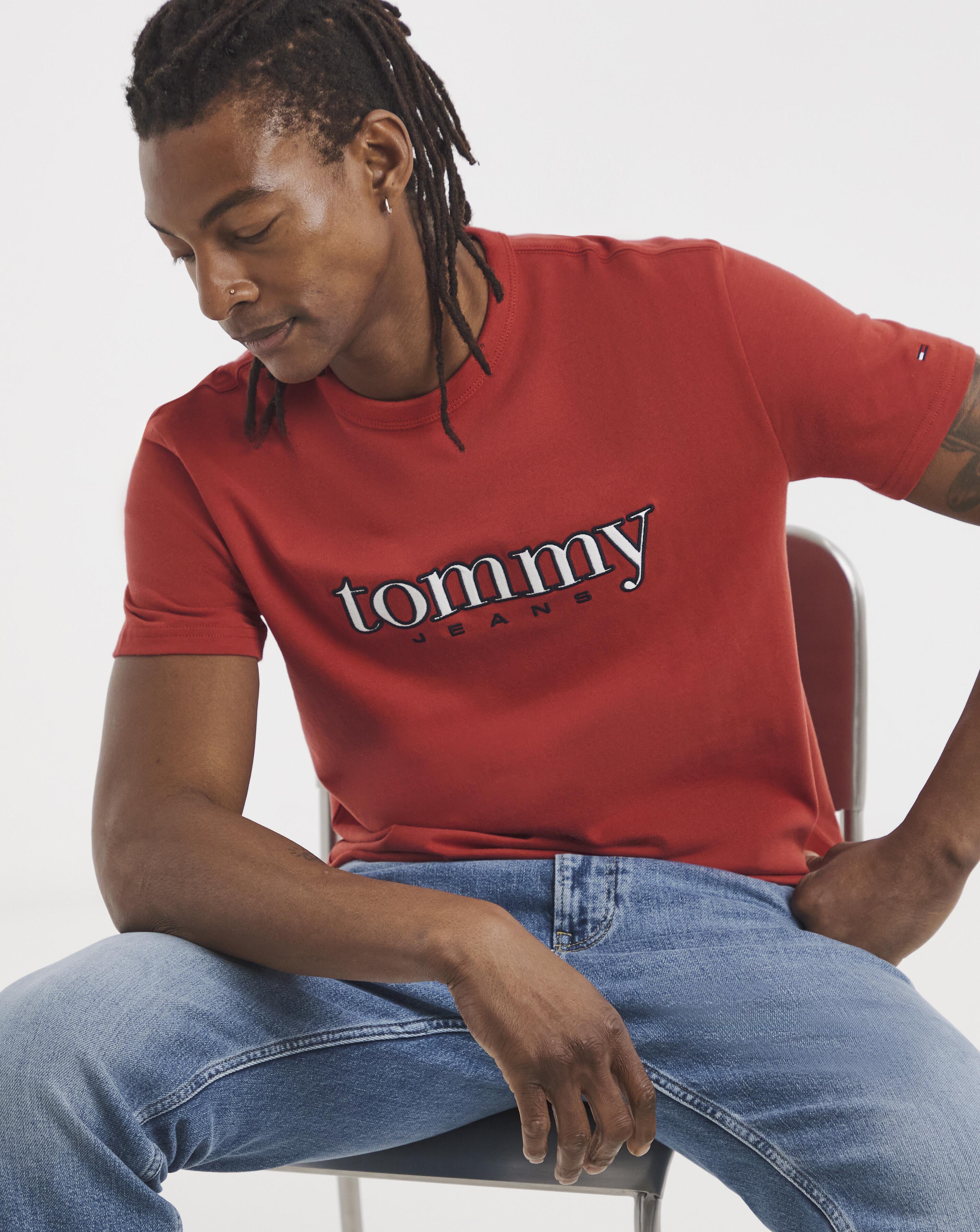 Tommy Jeans Graphic T-Shirt - Red