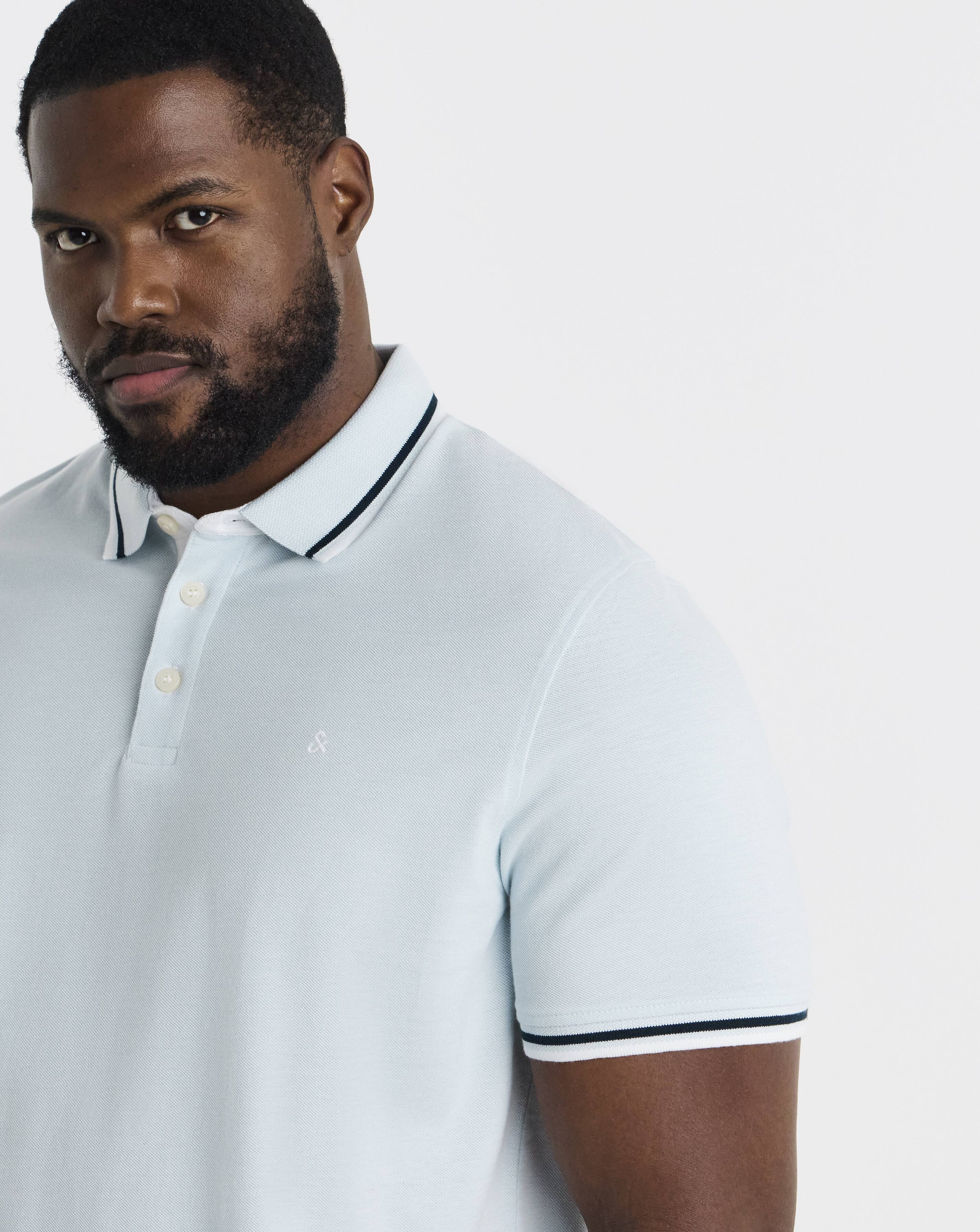 Jack & Jones Men's Polo Shirt - Blue - M