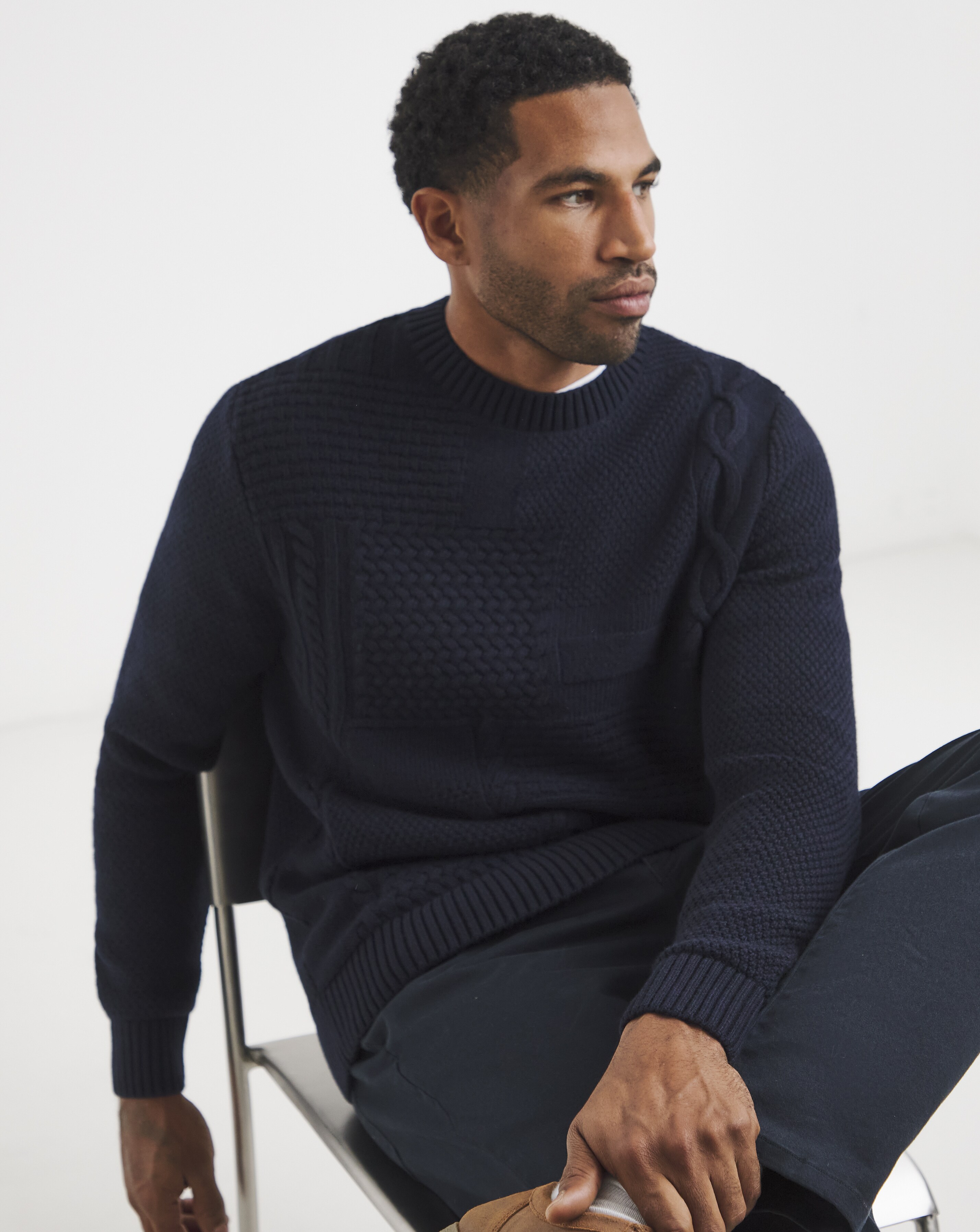 Barbour Casey Cable Crew Neck Sweater