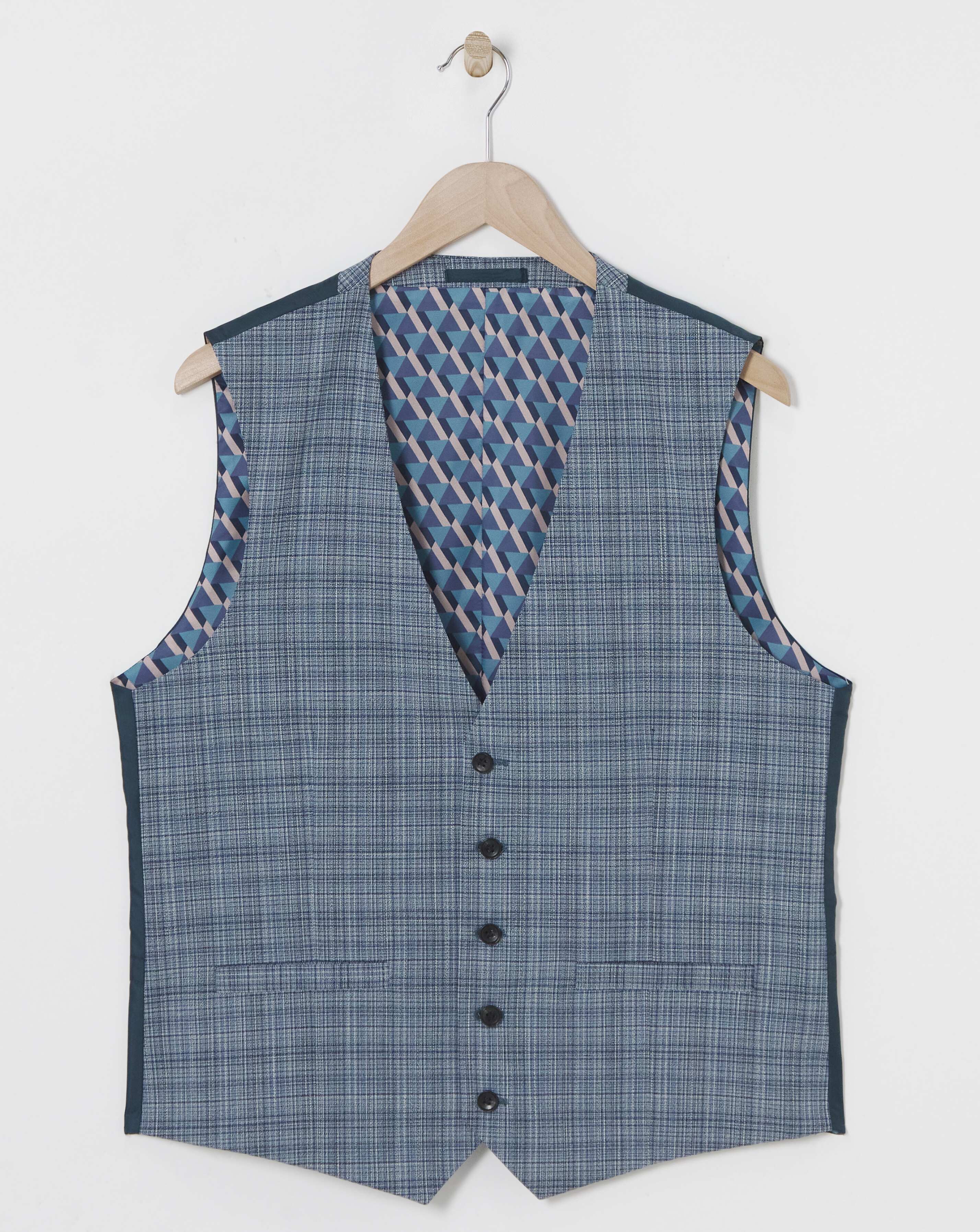 Richard Textured Suit Waistcoat