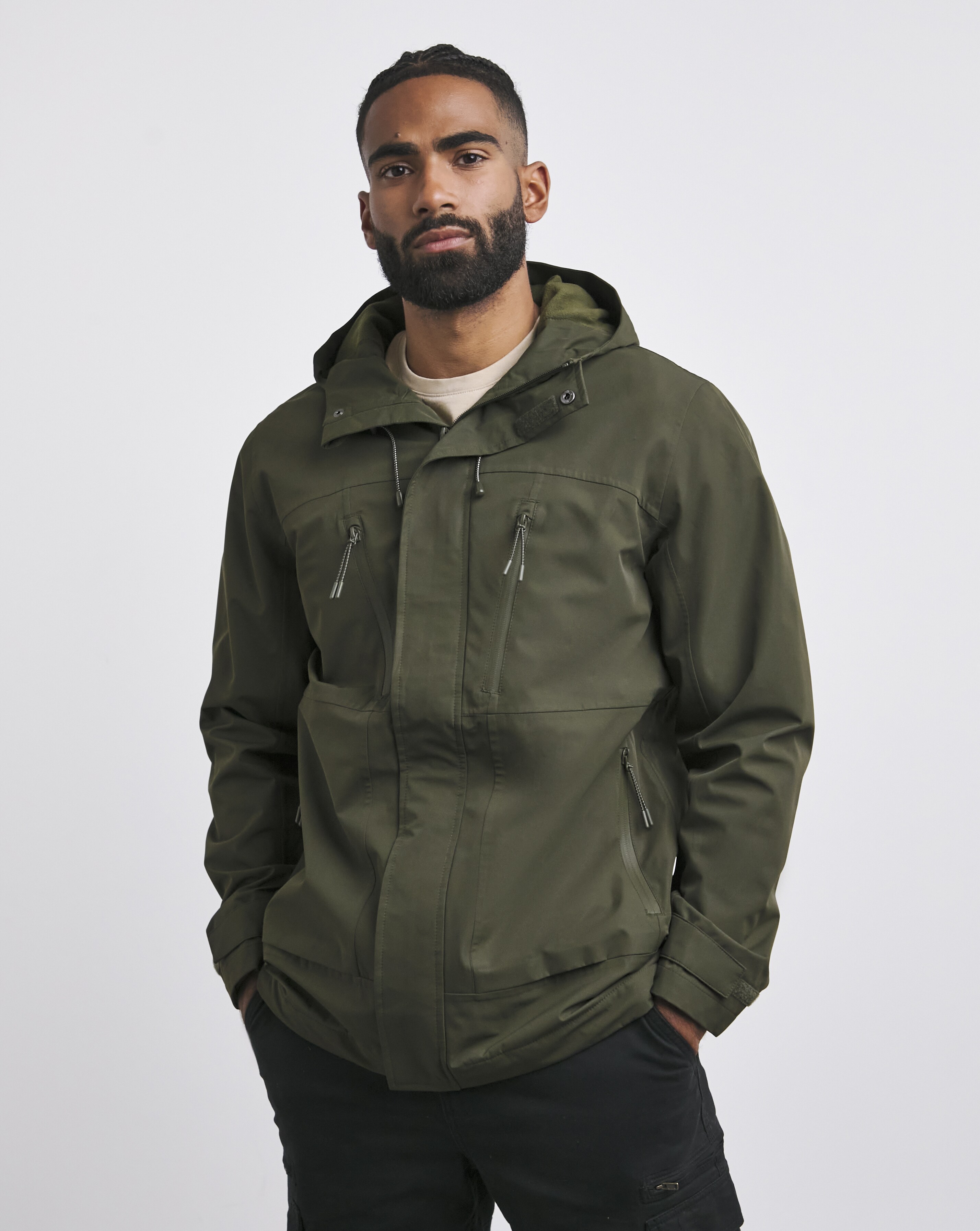 Fleece Lined Waterproof Anorak