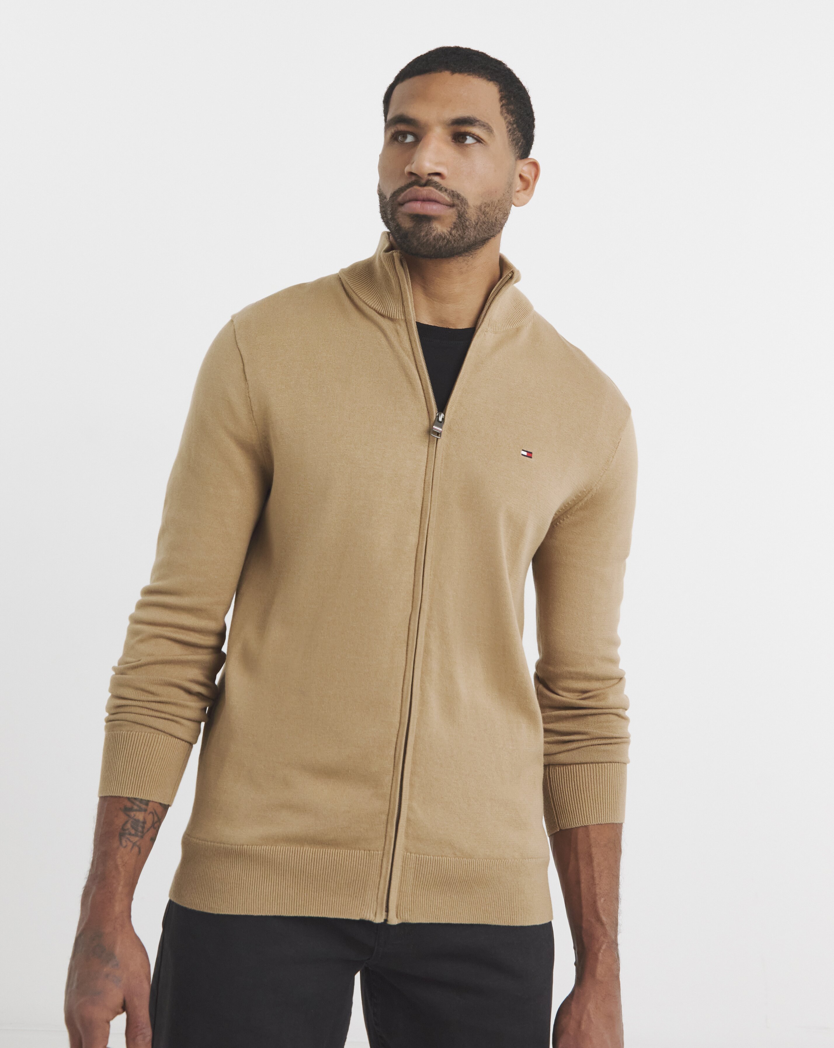 Tommy Hilfiger Zip Through Knit