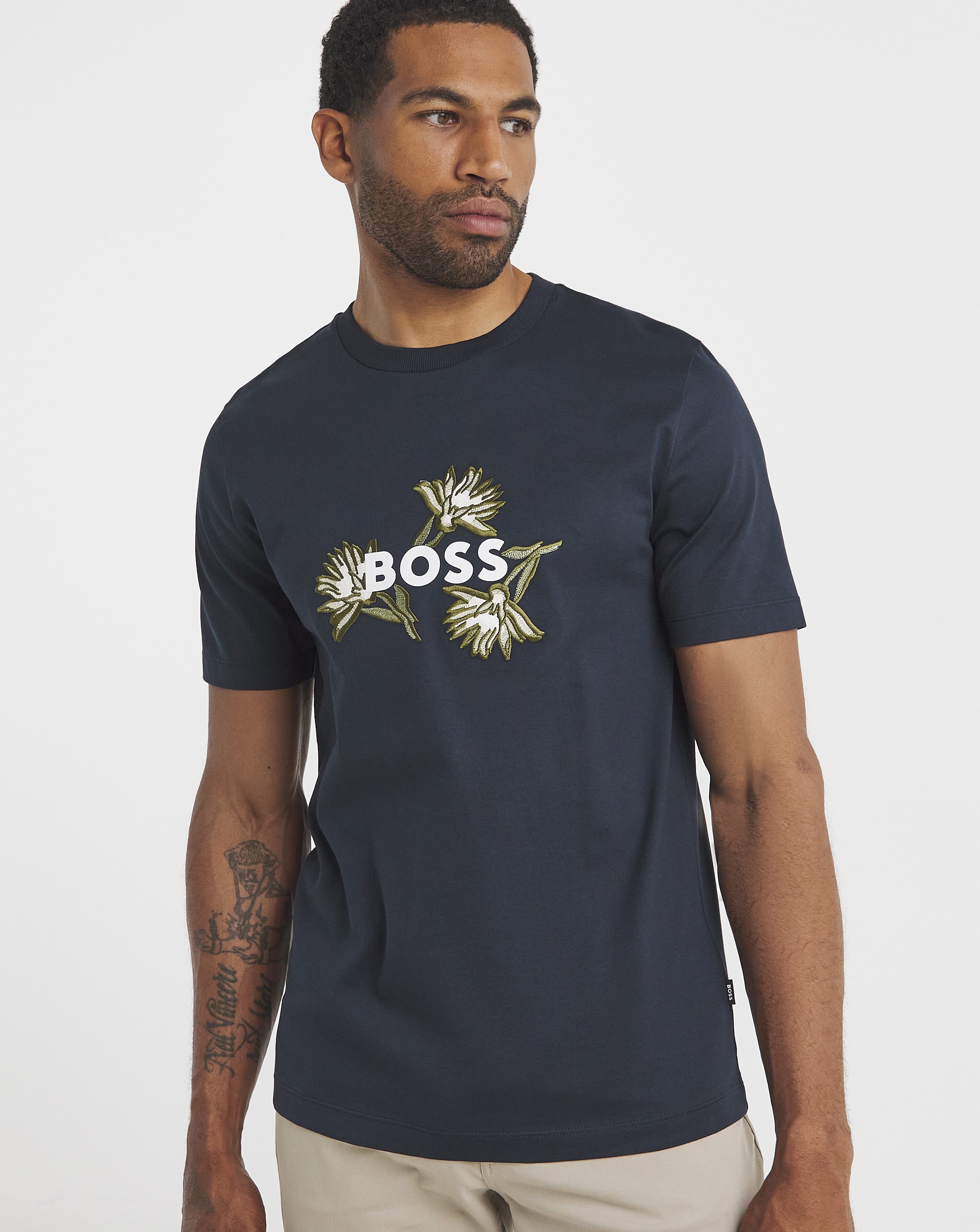 BOSS Floral Graphic T-Shirt