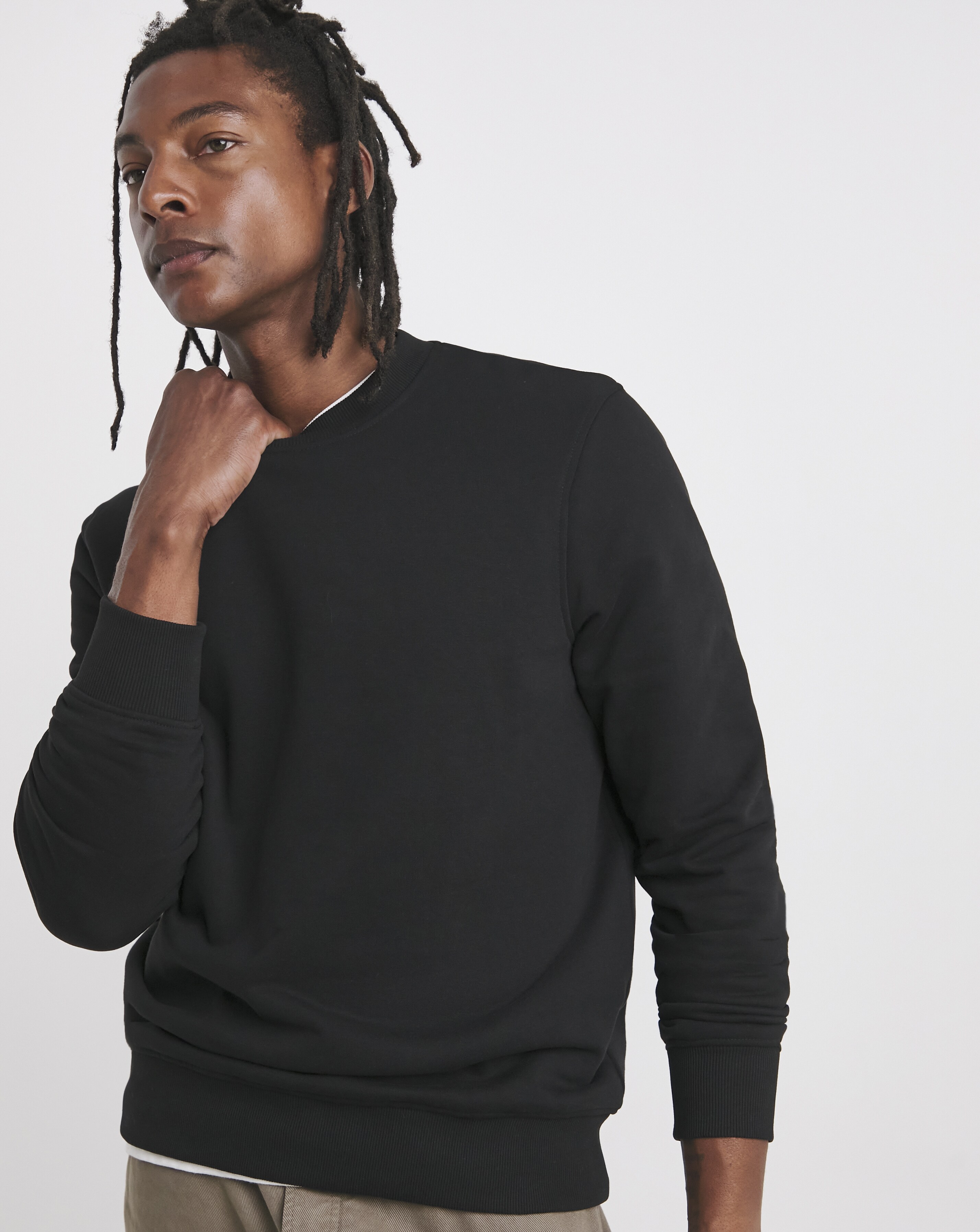 Crew Neck Sweatshirt Long