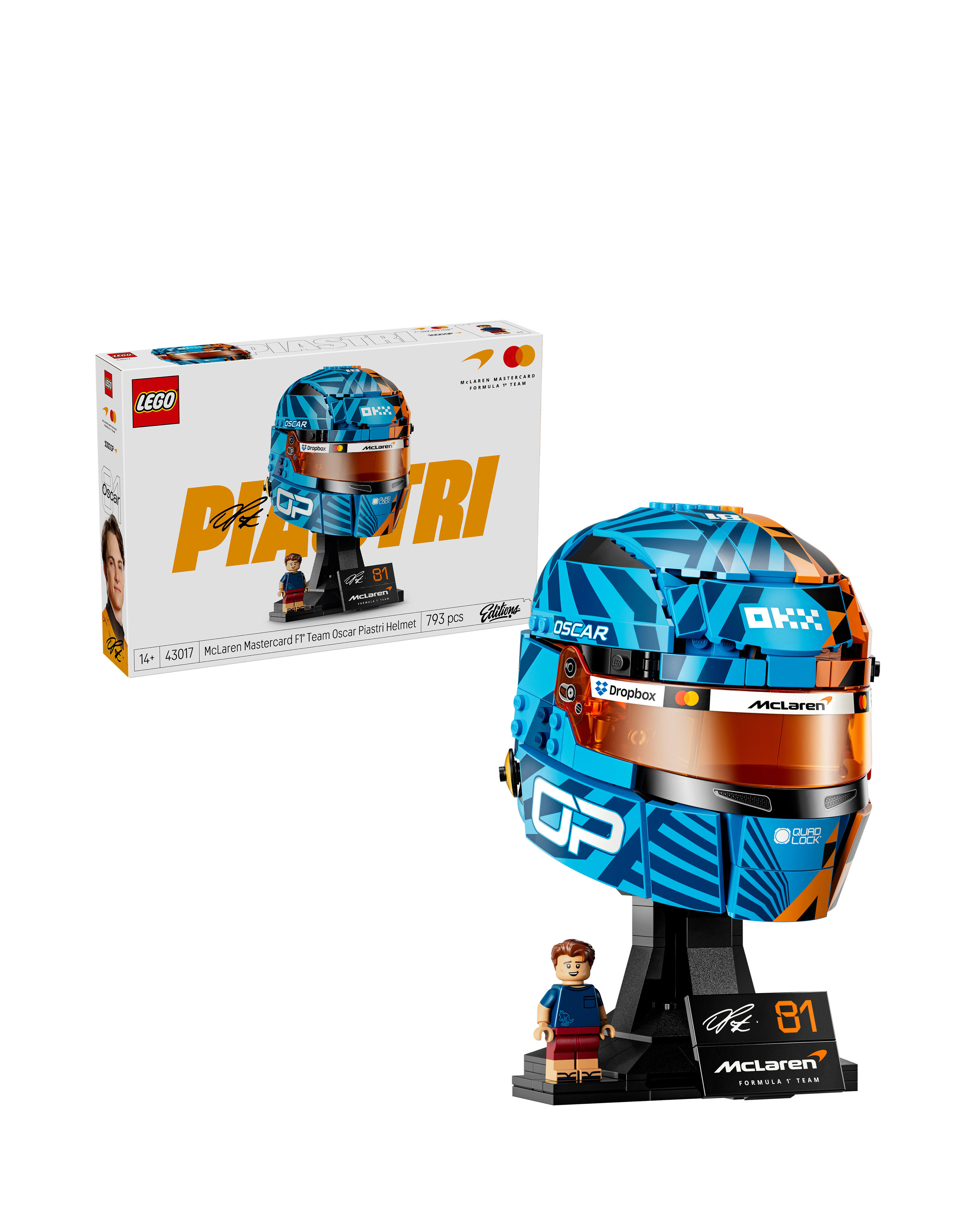 LEGO Editions McLaren F1 Helmet 43017