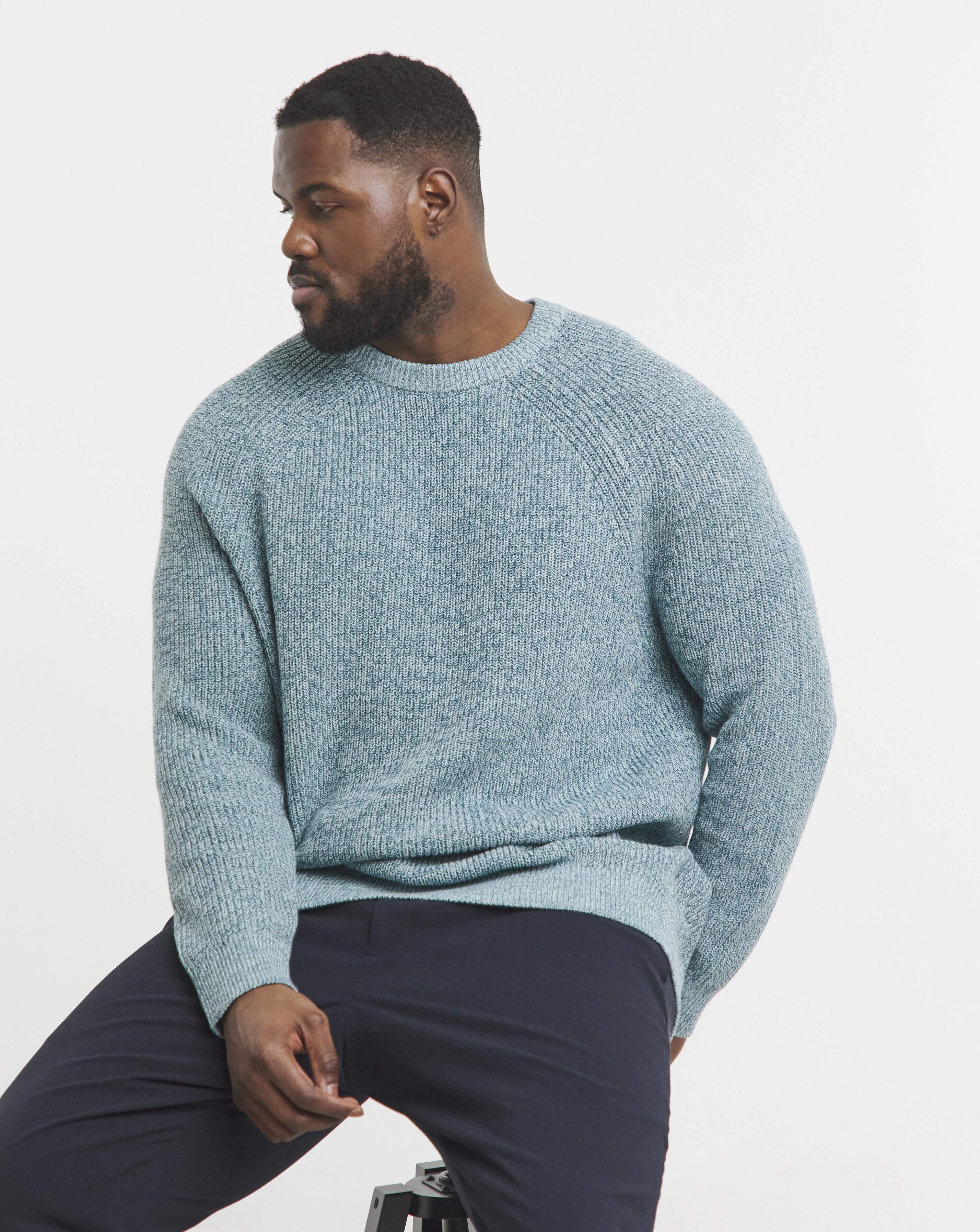 Twisted Crew Neck Jumper