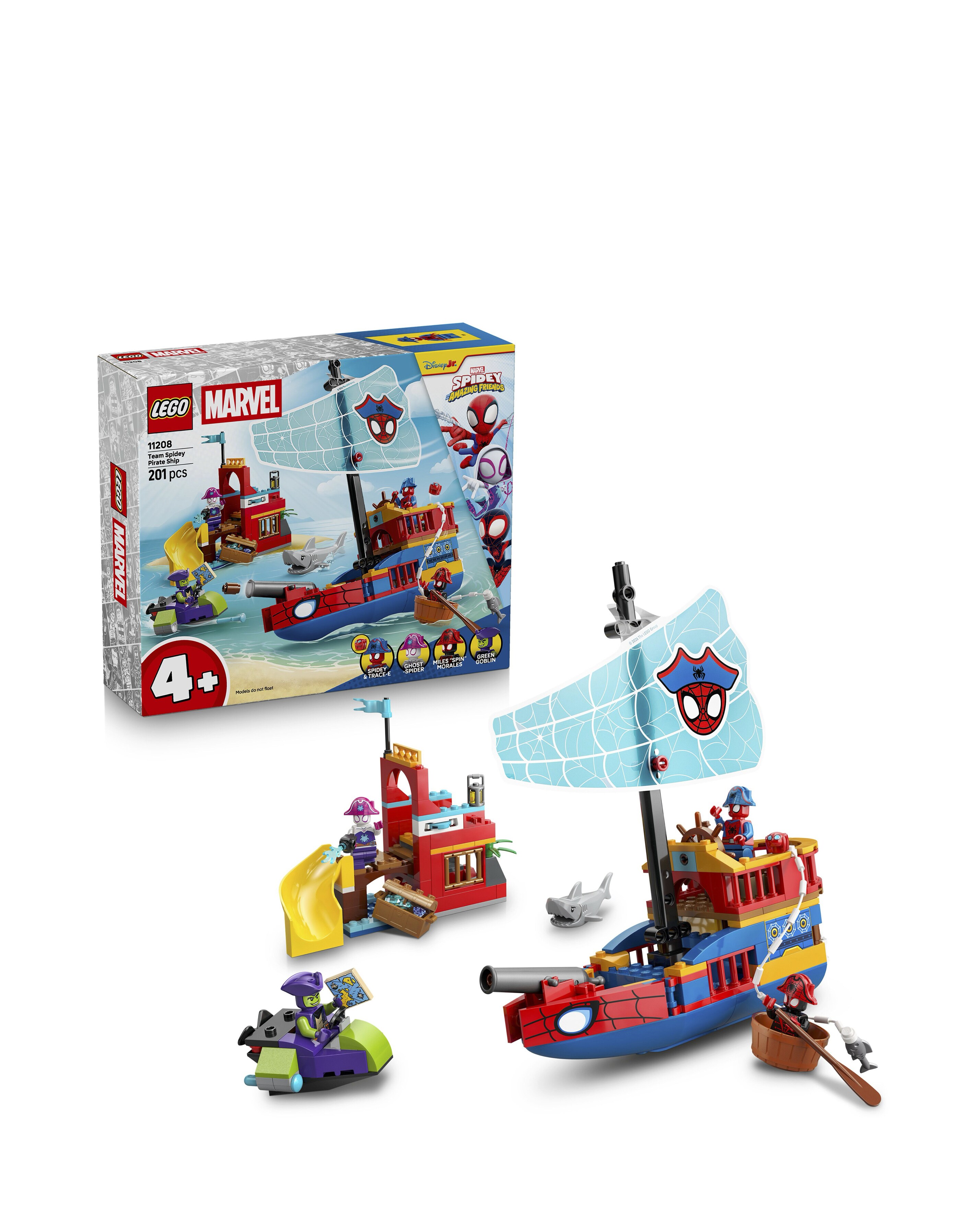 New In - LEGO Marvel Team Spidey Pirate Ship
