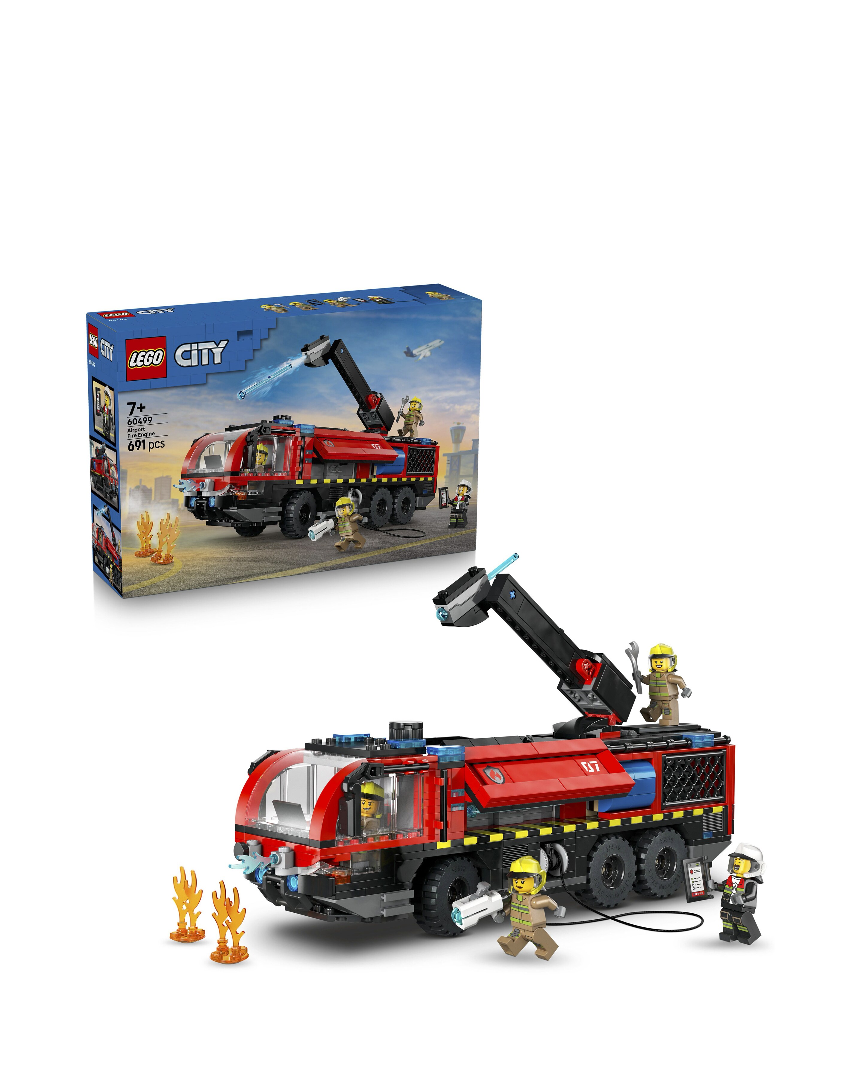 New In - LEGO City Airport Fire Truck
