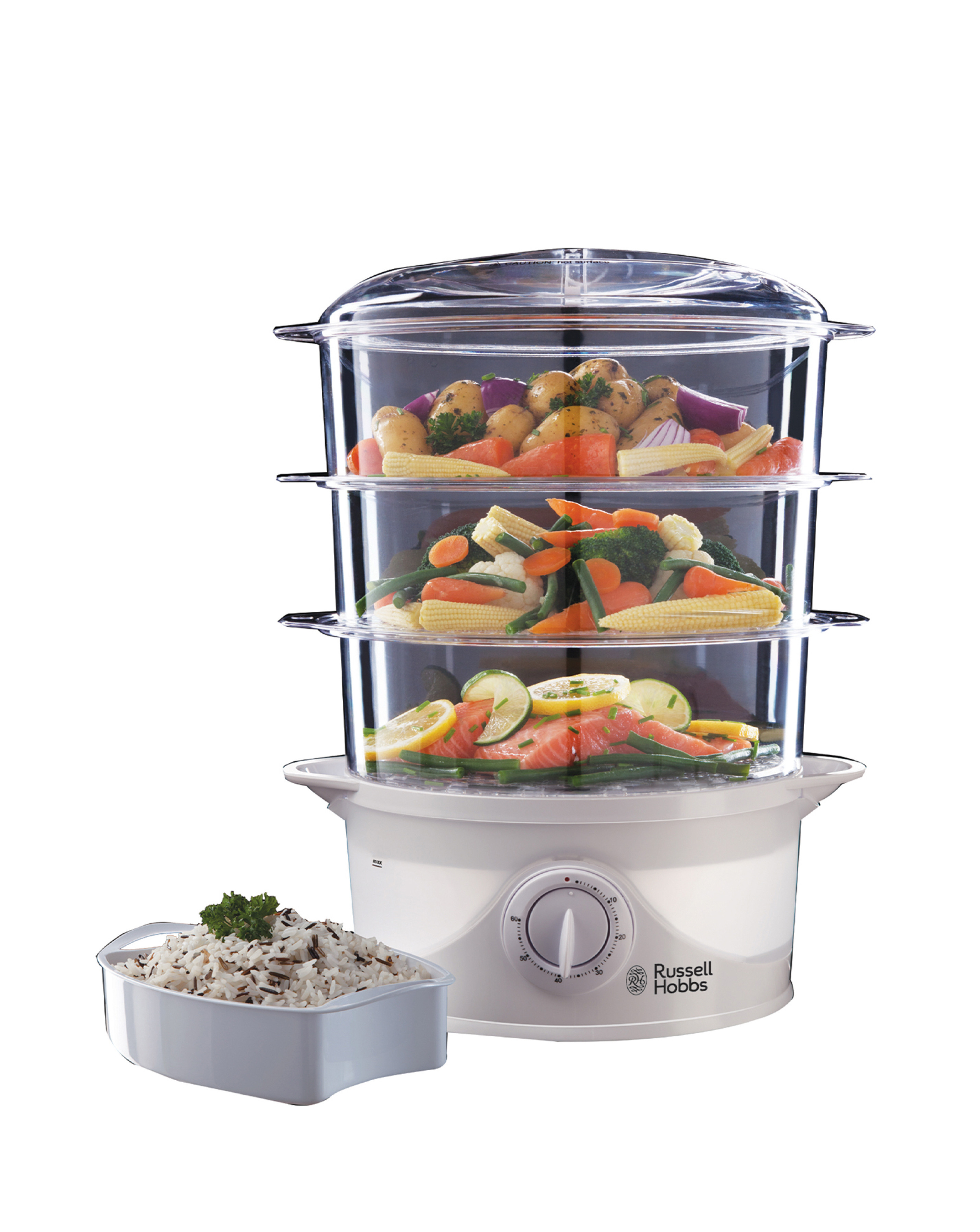 Russell Hobbs 9 Litre 3 Tier Steamer