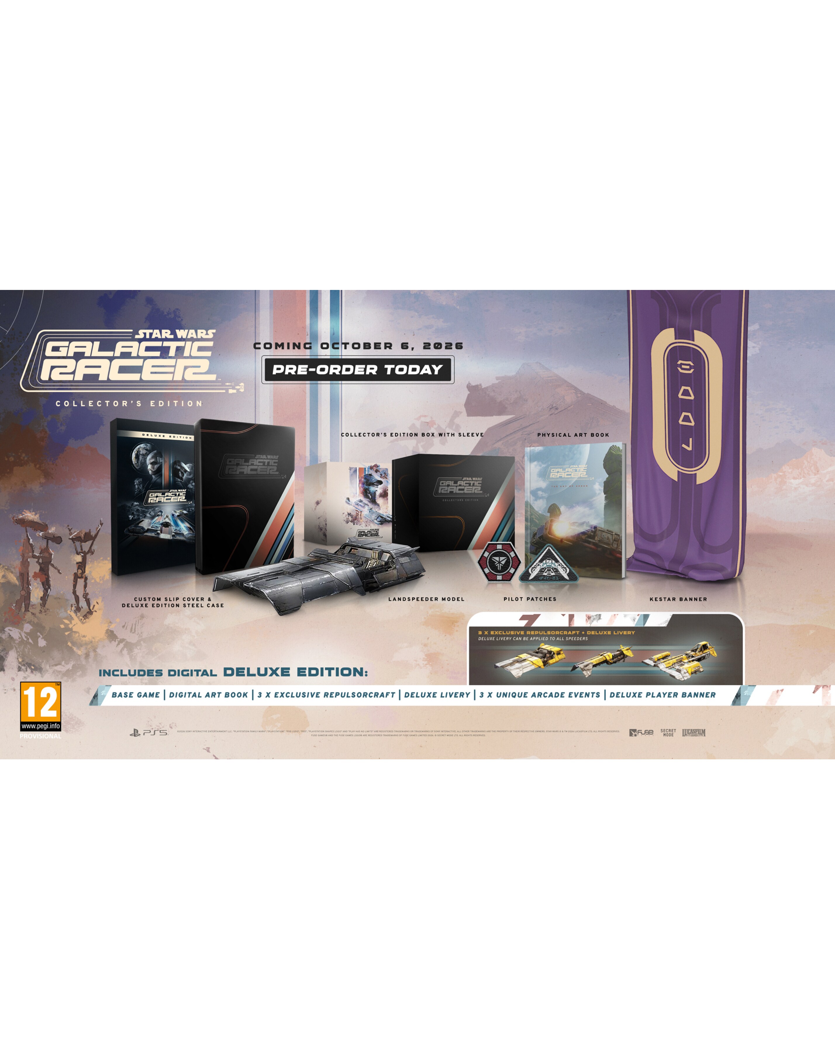 STAR WARS: Galactic Racer Collectors