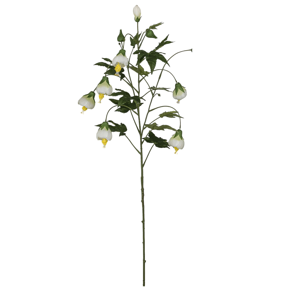 Dekorační větvička ABUTILON, V: 107 cm