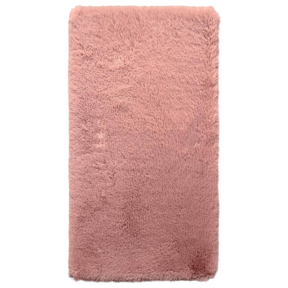 UMĚLÁ KOŽEŠINA Caroline 1, 80/150cm, růžová