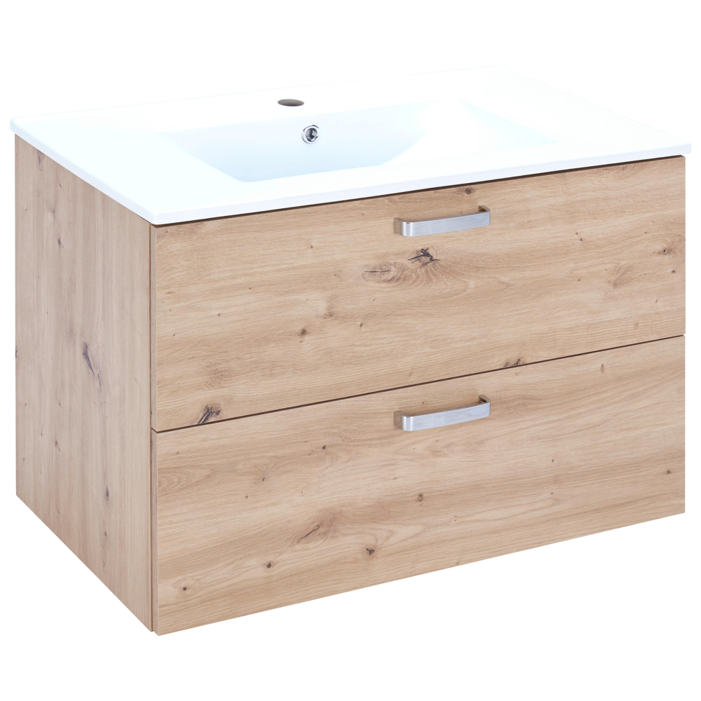 Umyvadlová skříňka v dekoru dub Artisan