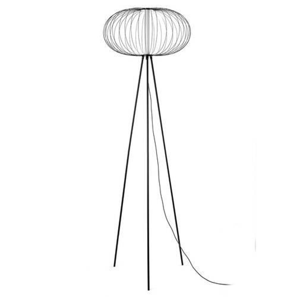 LED-stojací lampa AMOS černá