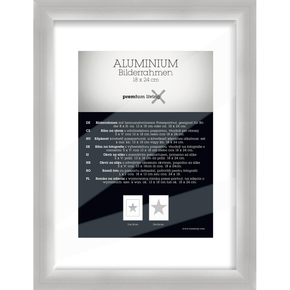 Rám na fotky 21,1/27,1 cm