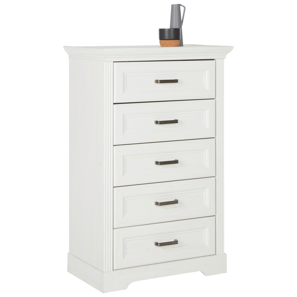 Komoda bílá,úzká