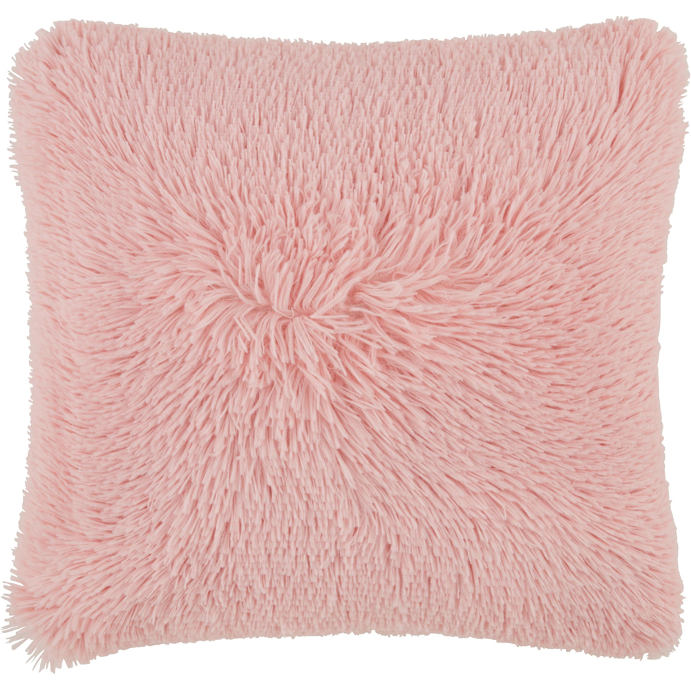Dekorační Polštář Fluffy, 45/45 Cm, Růžová