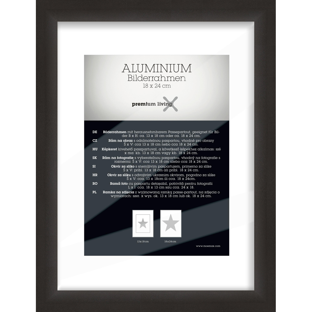 Rám na obrazy 21,1/27,1 cm