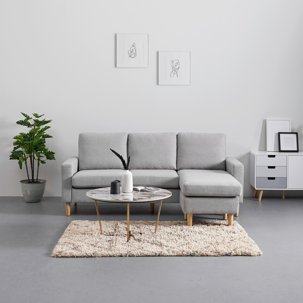 Šedá Pohovka Noemie