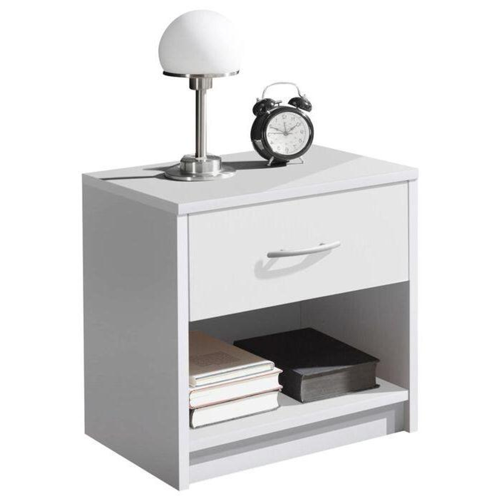 Noční Stolek Base Bílá