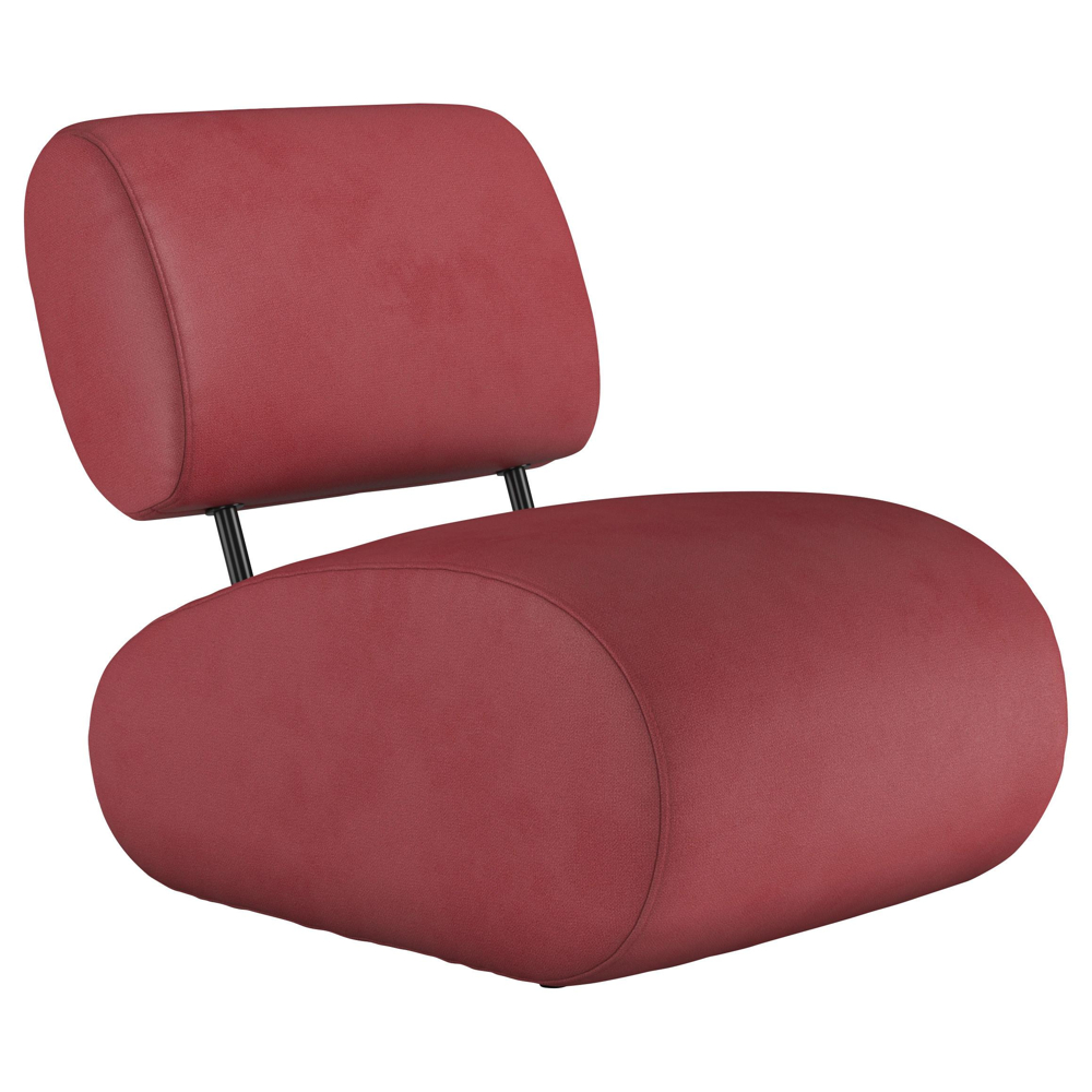 Malé Křeslo Groovy, Červené