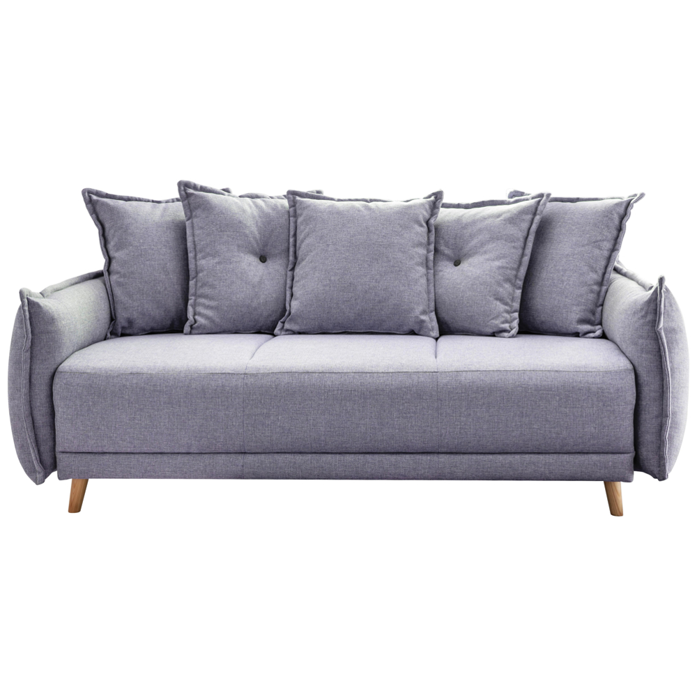 Pohovka Lazy Lukka Světlešedá