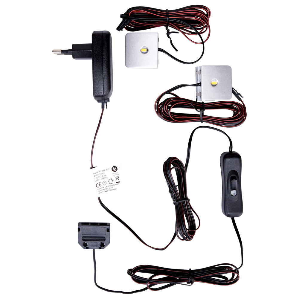 OSVĚTLENÍ POLIC - SADA LED CLIPS
