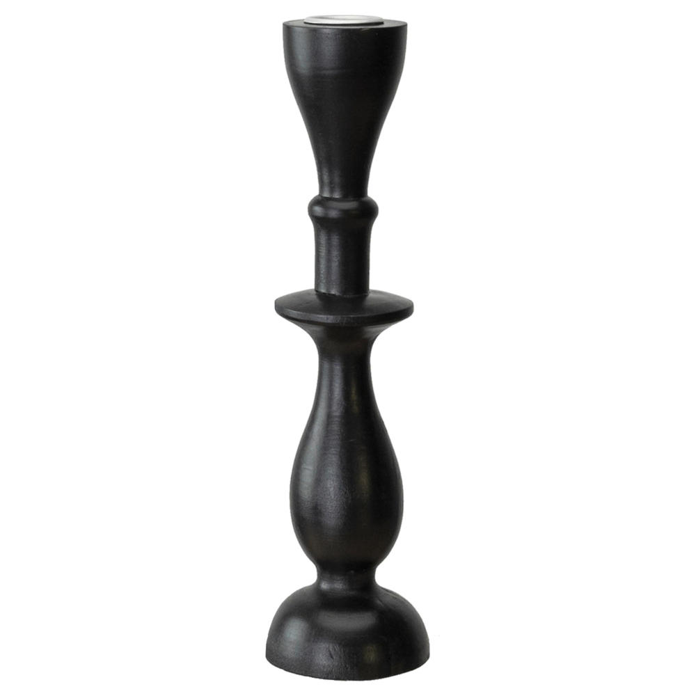 Stojan Na Dlouhé Svíčky Noir, Výška: 23cm