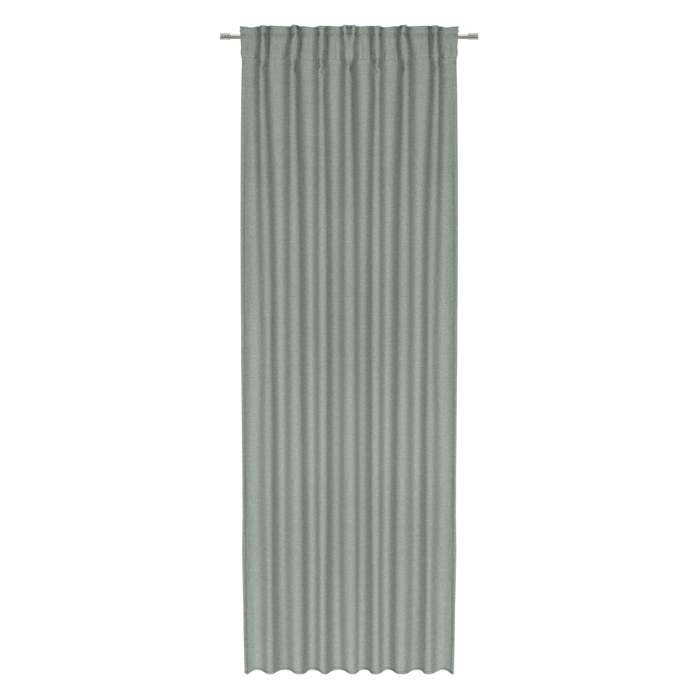 Termoizolační závěs Alfi, 135/255cm, zelená