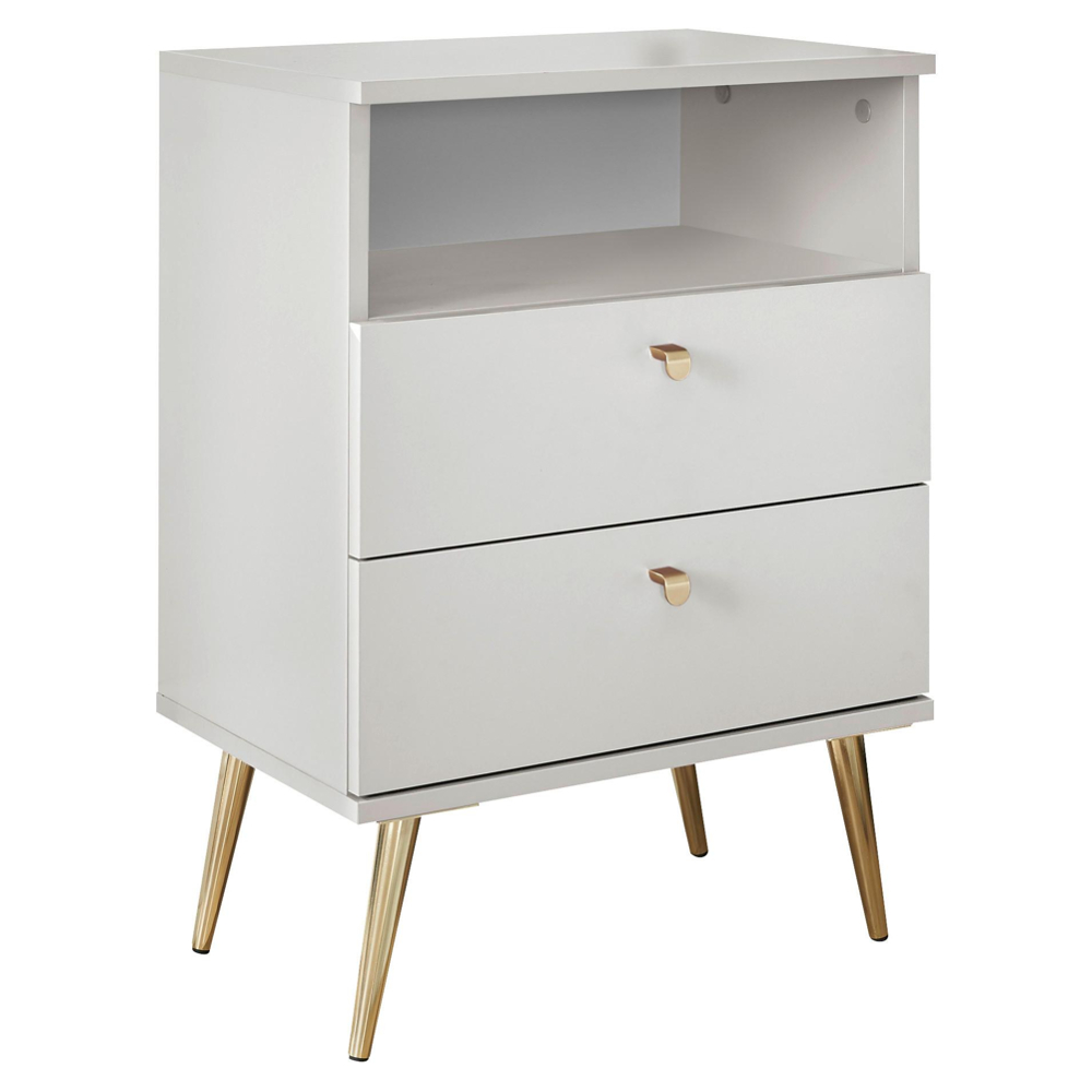 Noční stolek LAILA bílý