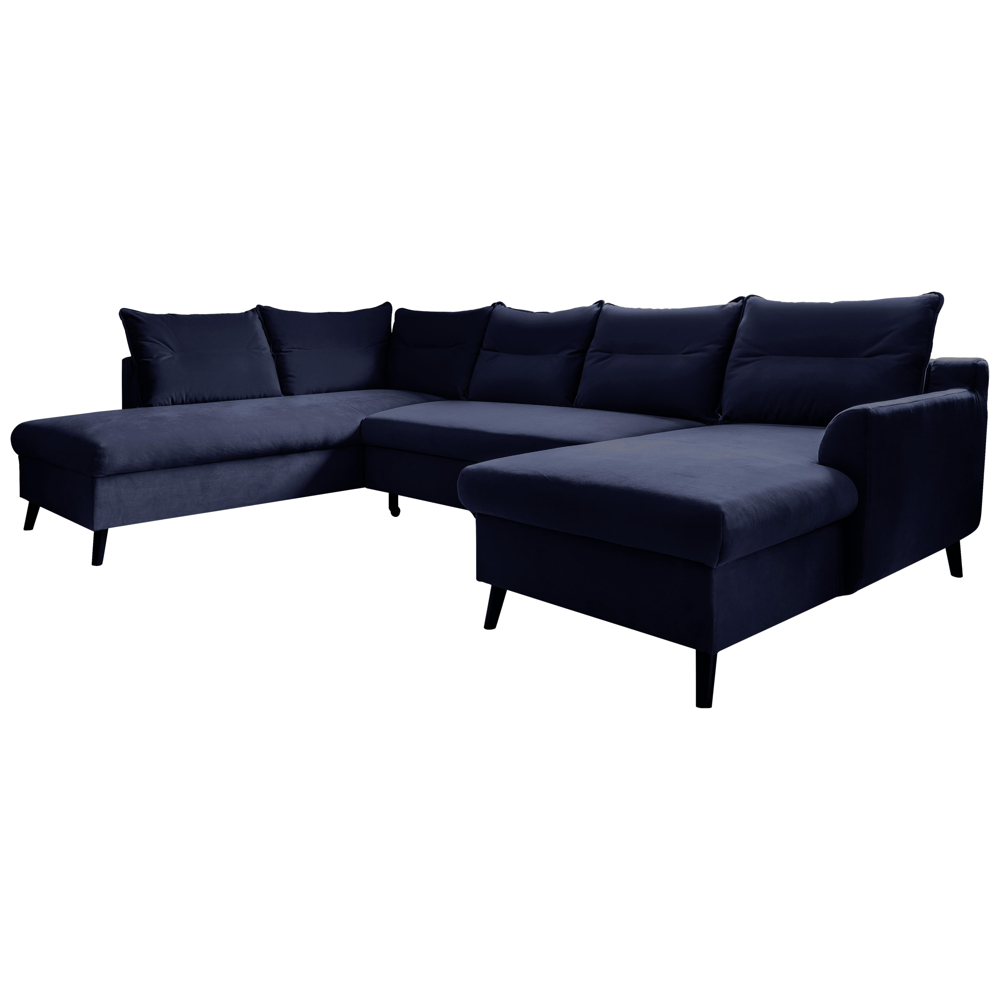 Rozkládací Sedačka Ve Tvaru U Stylish Stan Námořnícka Modrá