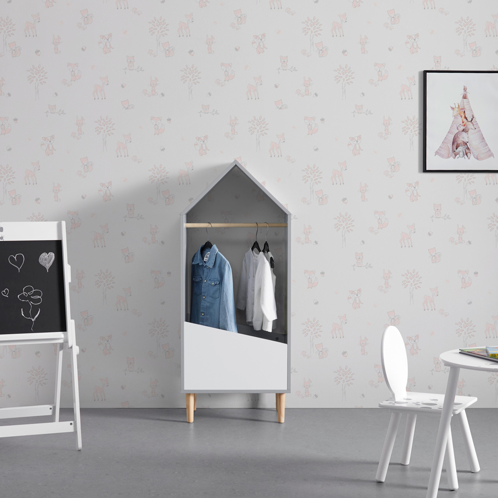 Dětská skříň ve tvaru domečku Adelia