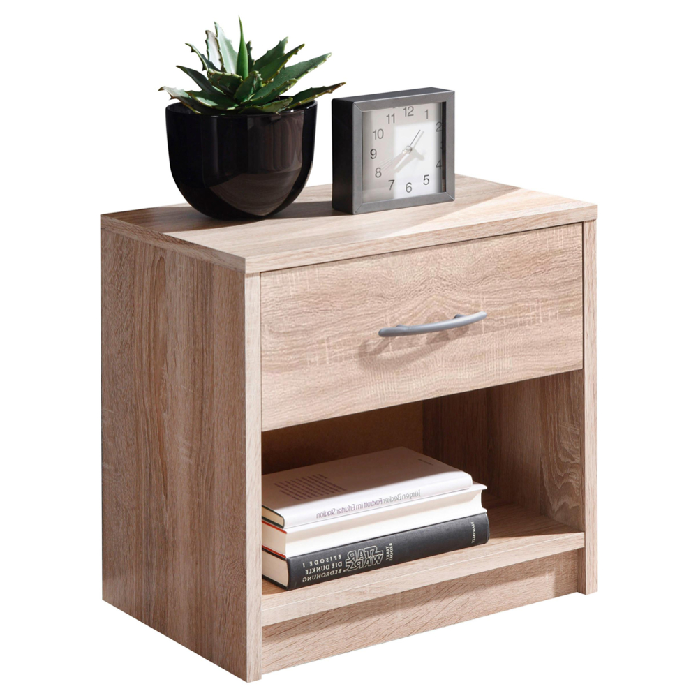 Noční stolek BASE dekor dub