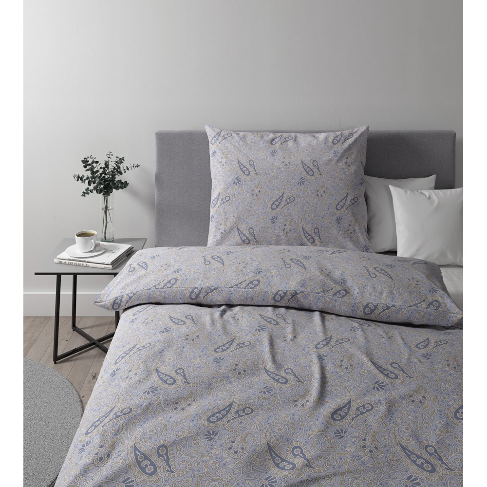 Povlečení Paisley, 140/200cm, Béžová