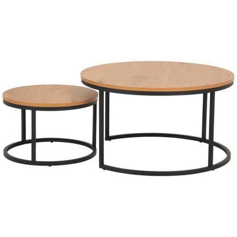 Sada kulatých konferenčních stolků SPIRO Ø 50/80 cm