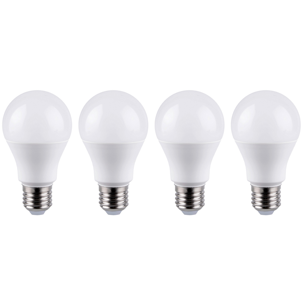 LED-žárovka Multi, max.9 Watt, E27, 4Ks