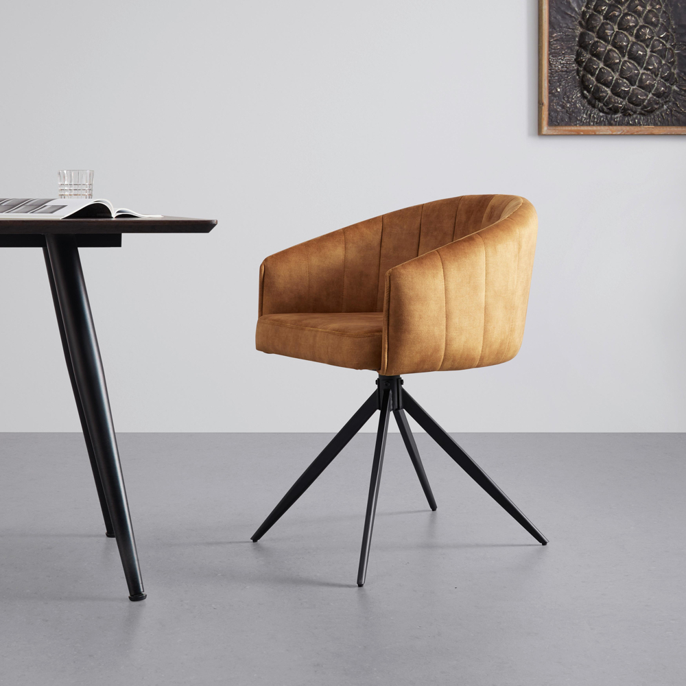 Židle Daniel Zlatá